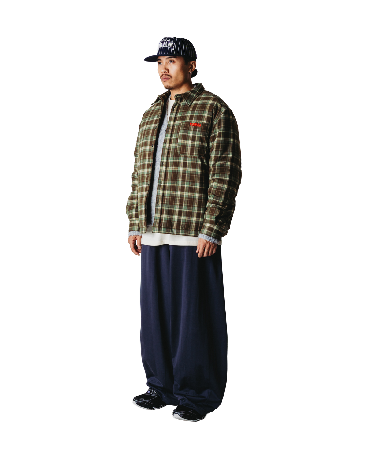 Woodbird WBTong Padded Jacket Jackets Dark Olive-Lime