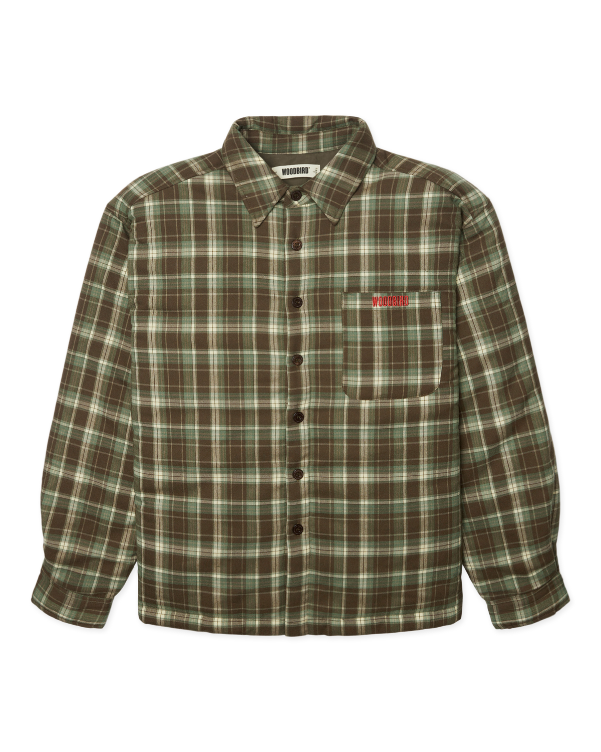 Woodbird WBTong Padded Jacket Jackets Dark Olive-Lime