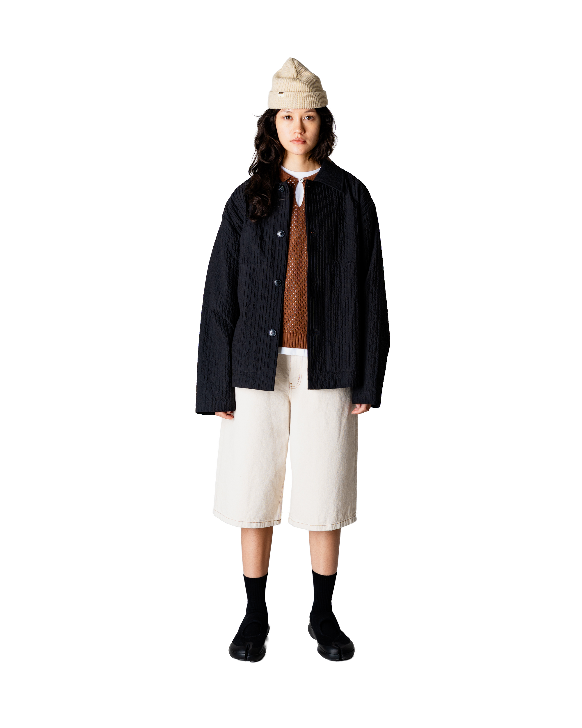 Woodbird Female WBUshi Quilt Jacket Jackets Black