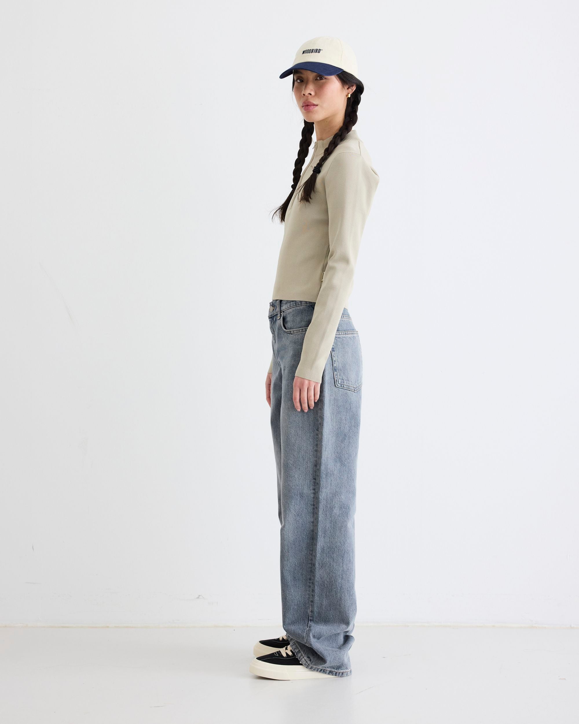 Woodbird Female WBVilly Sports Top Knits Stone