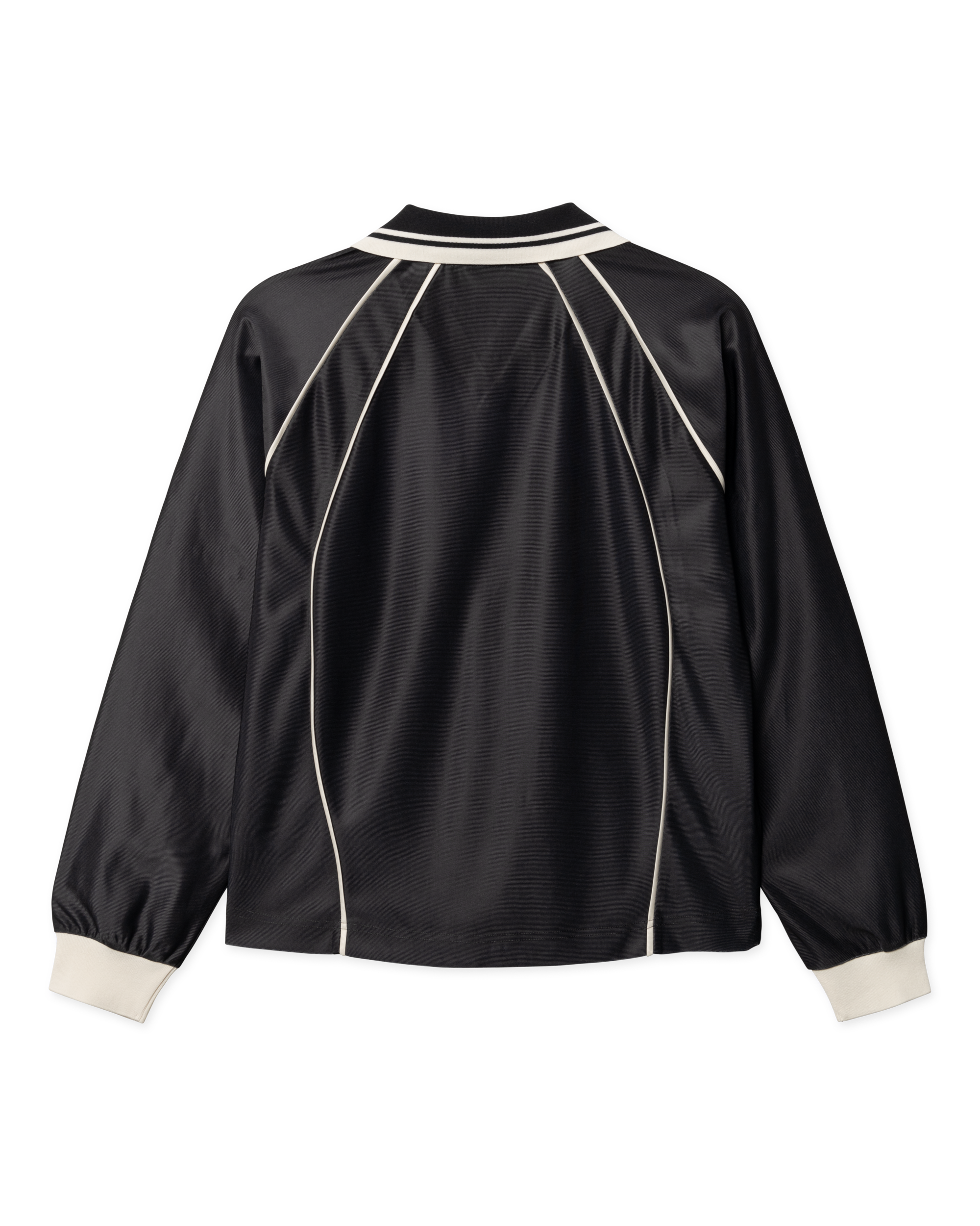 Woodbird Female WBWaka L/S Sports Polo T-Shirts Black