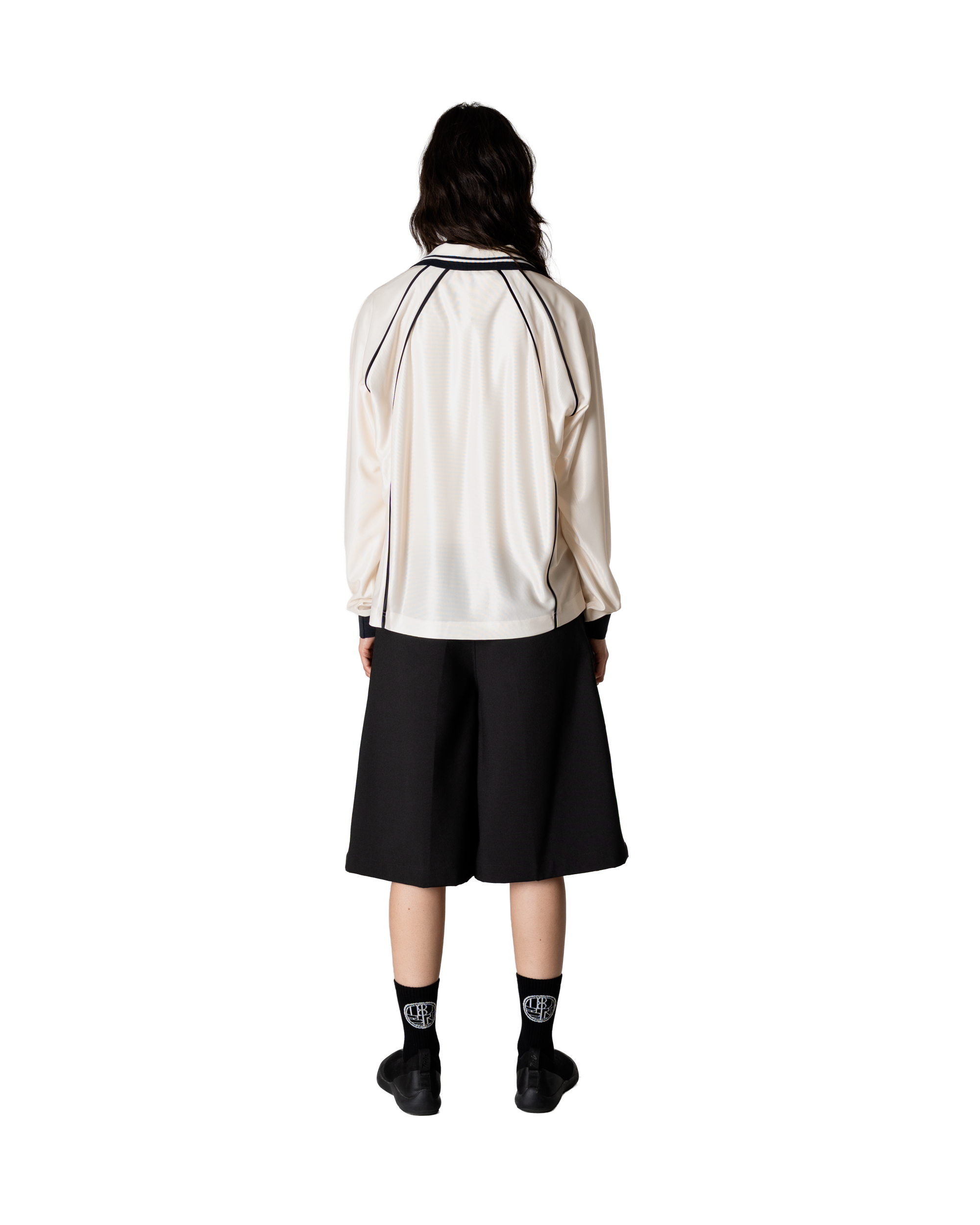 Woodbird Female WBWaka L/S Sports Polo T-Shirts Off White