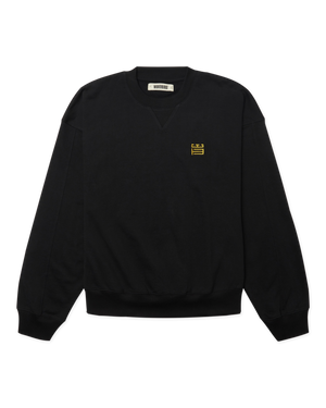 Woodbird WBWake Twist Crew Sweats Black