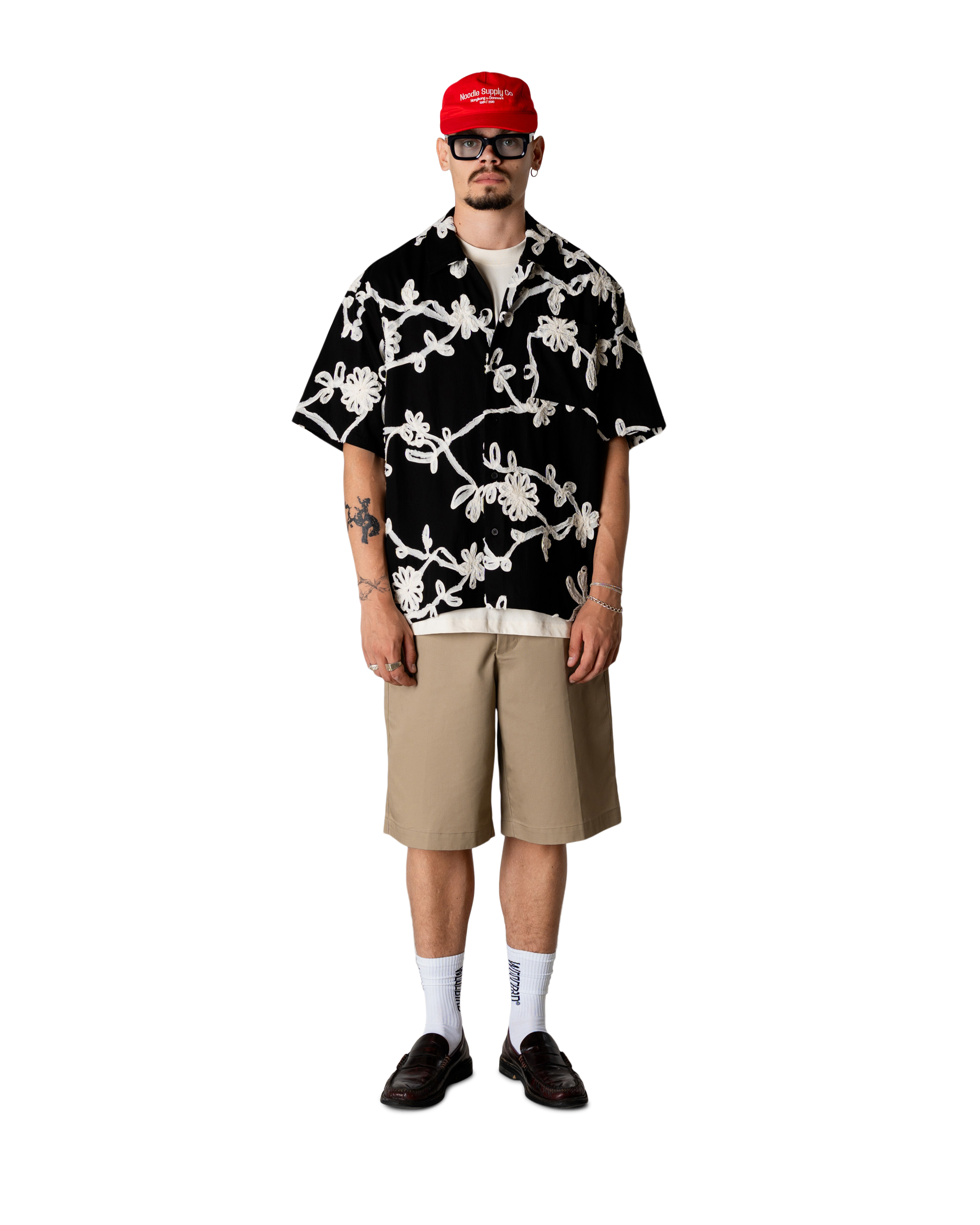 Woodbird WBWang Bind Shirt Shirts Black