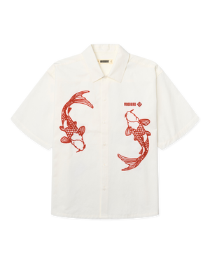 Woodbird WBWang Carp Shirt Shirts Off White