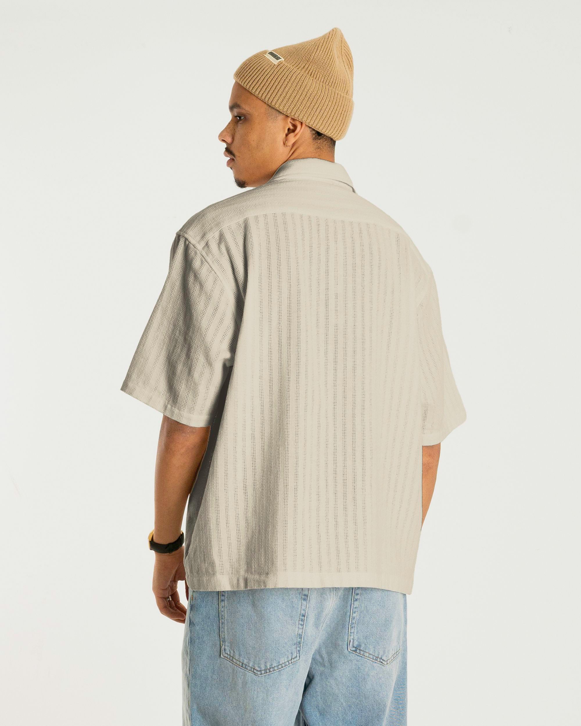 Woodbird WBWang Chuke Shirt Shirts Light Sand