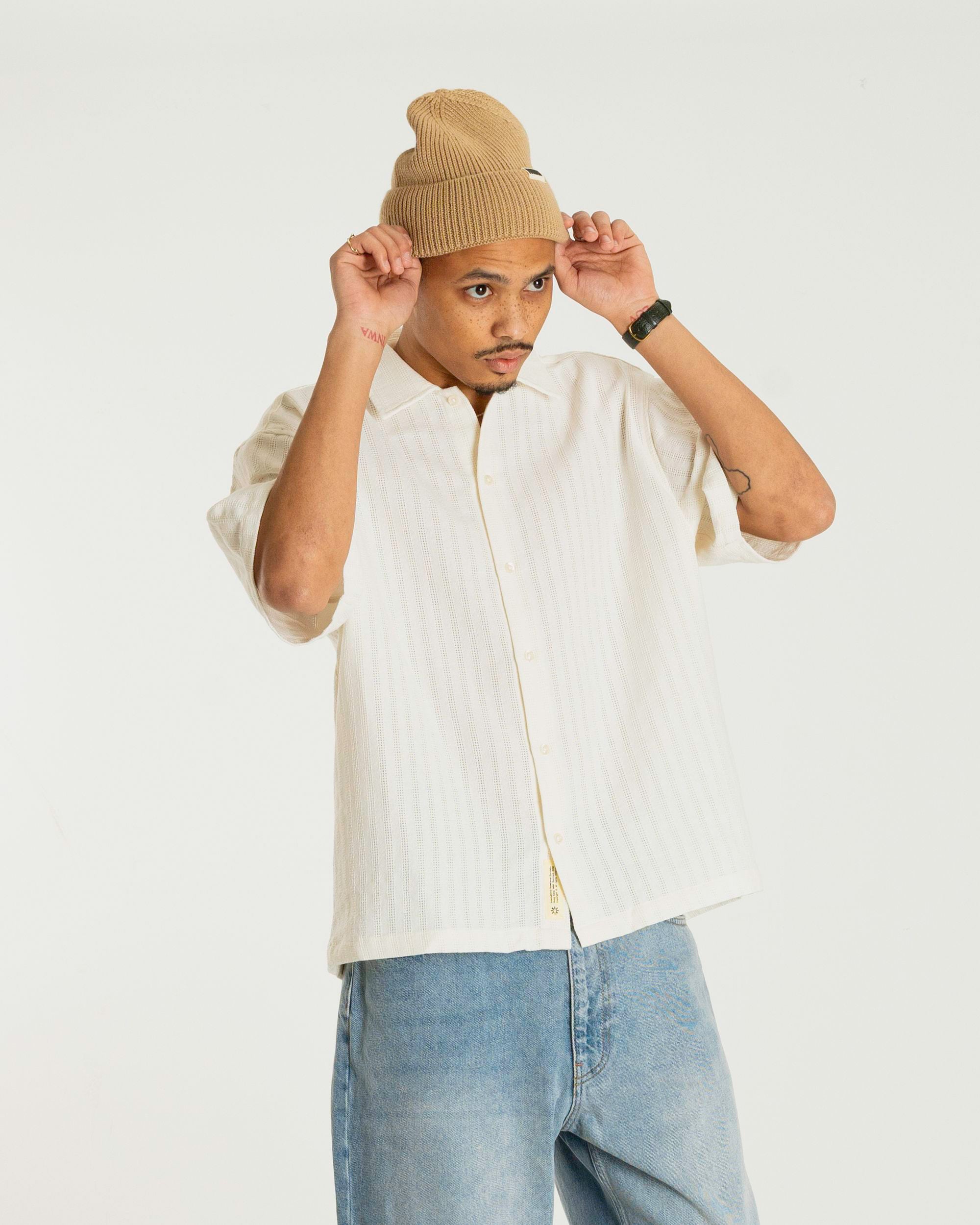 Woodbird WBWang Chuke Shirt Shirts Off White