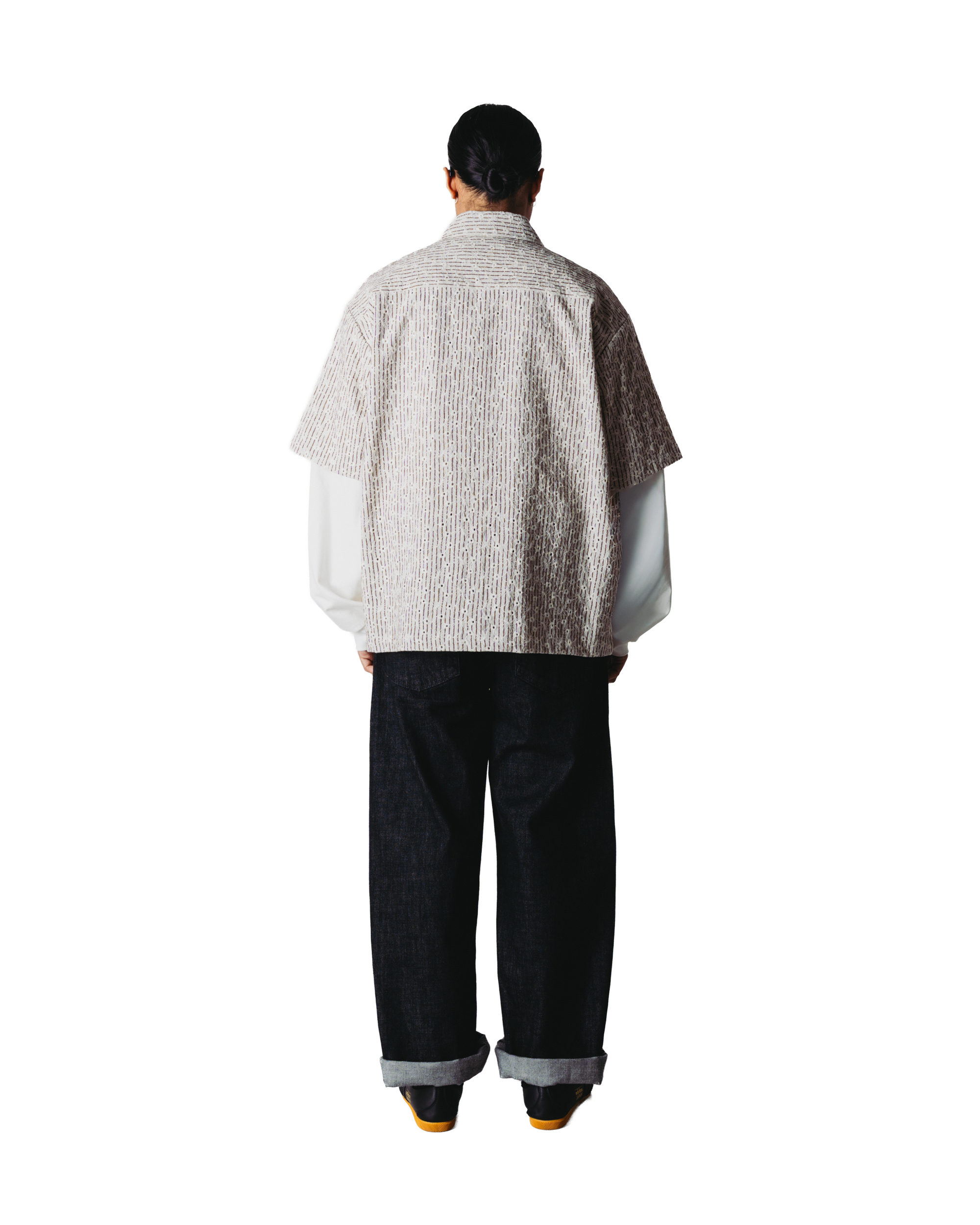 Woodbird WBWang J Sleeve Shirt Shirts Off White