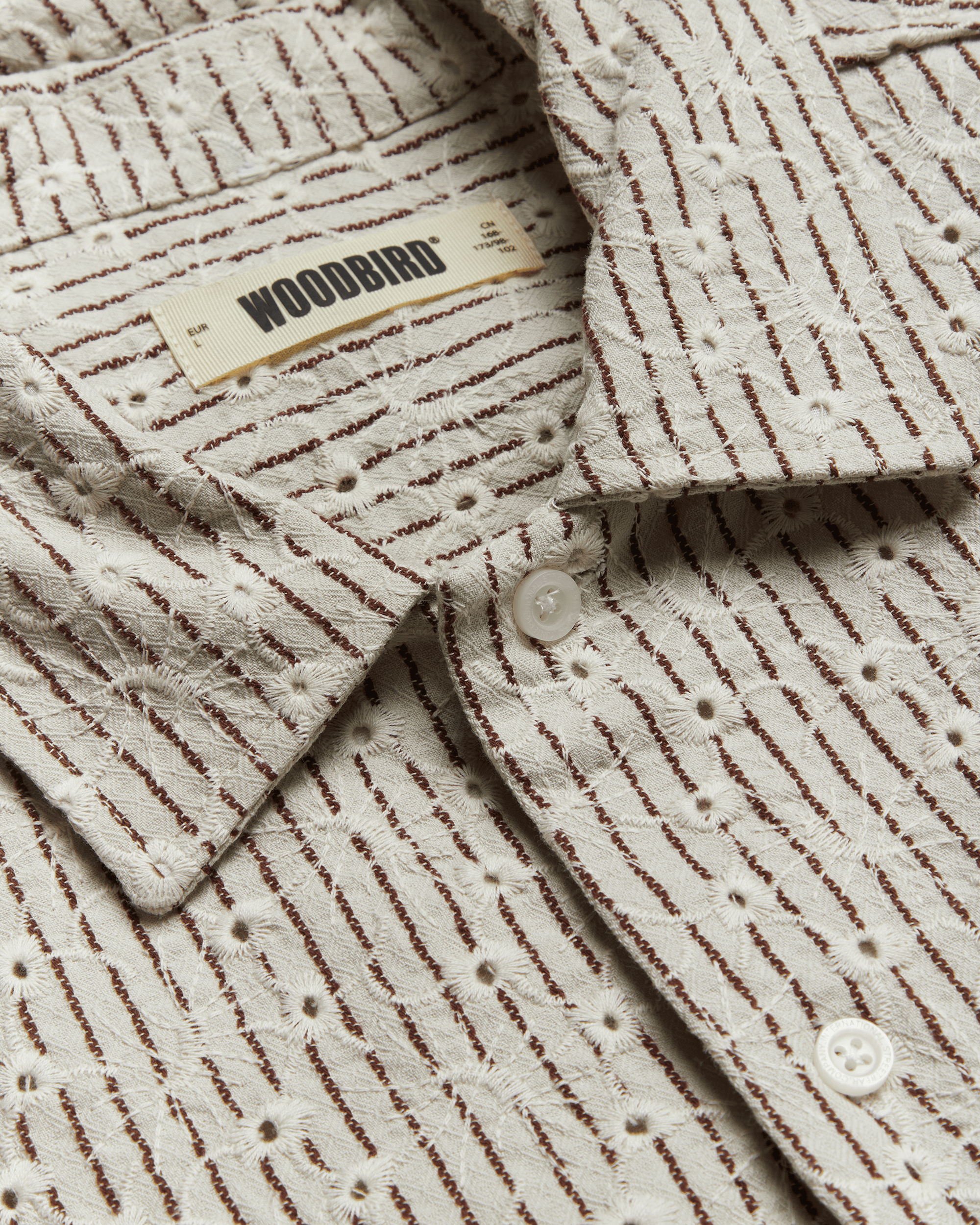 Woodbird WBWang J Sleeve Shirt Shirts Off White