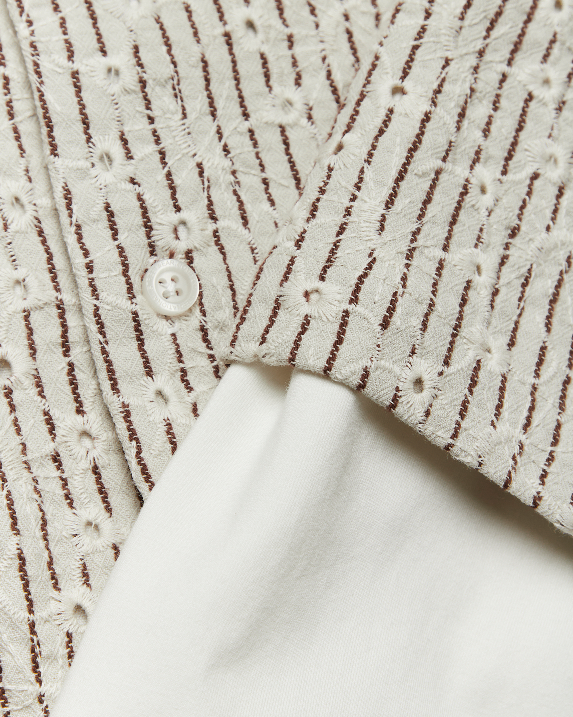 Woodbird WBWang J Sleeve Shirt Shirts Off White
