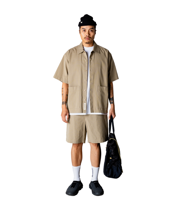 Woodbird WBWang Shiko Shirt Shirts Stone