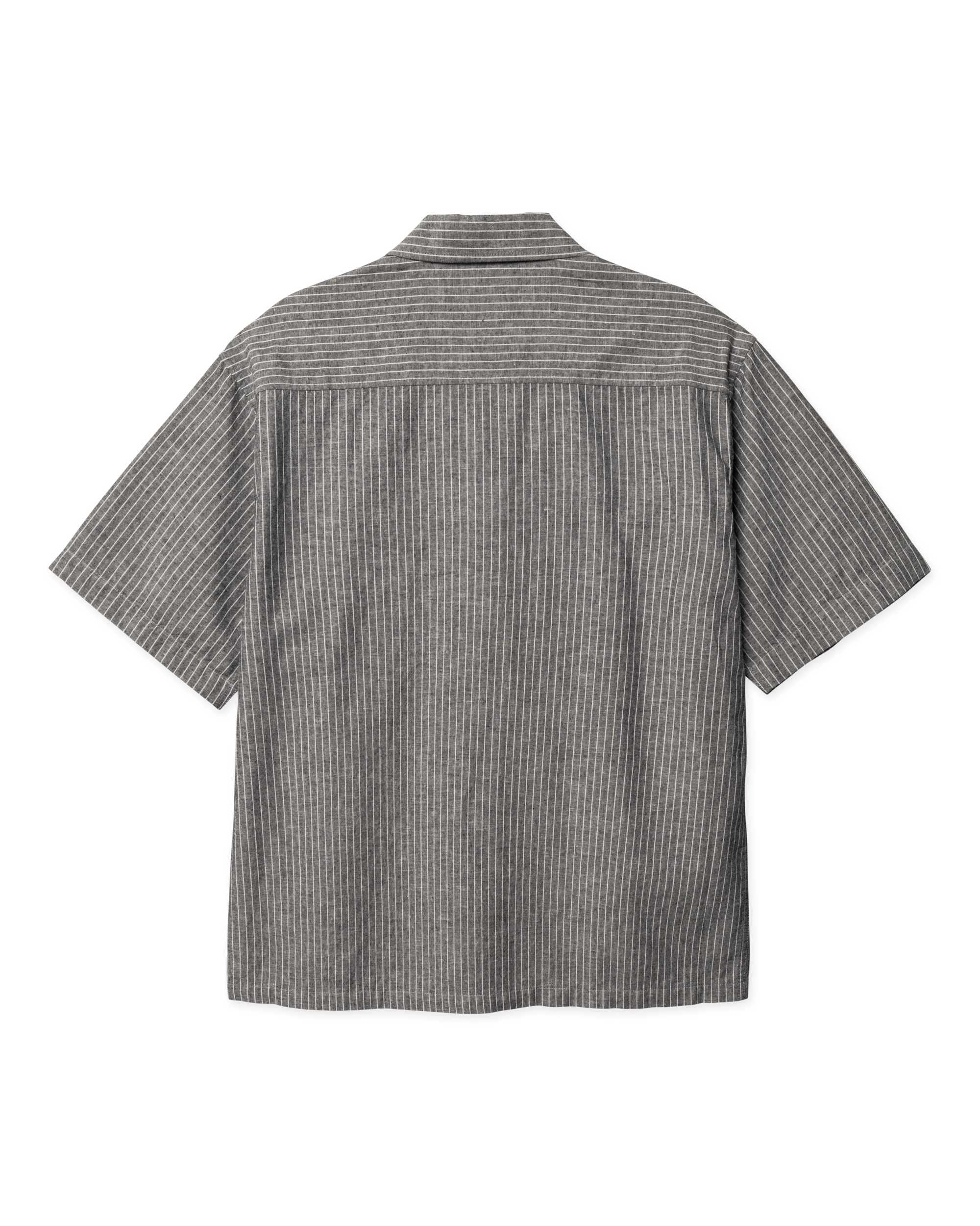 Woodbird WBWang Tai Stripe Shirt Shirts Black Stripe