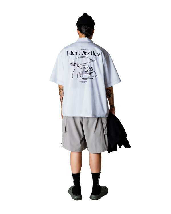 Woodbird WBWang Wok Shirt Shirts Light Blue