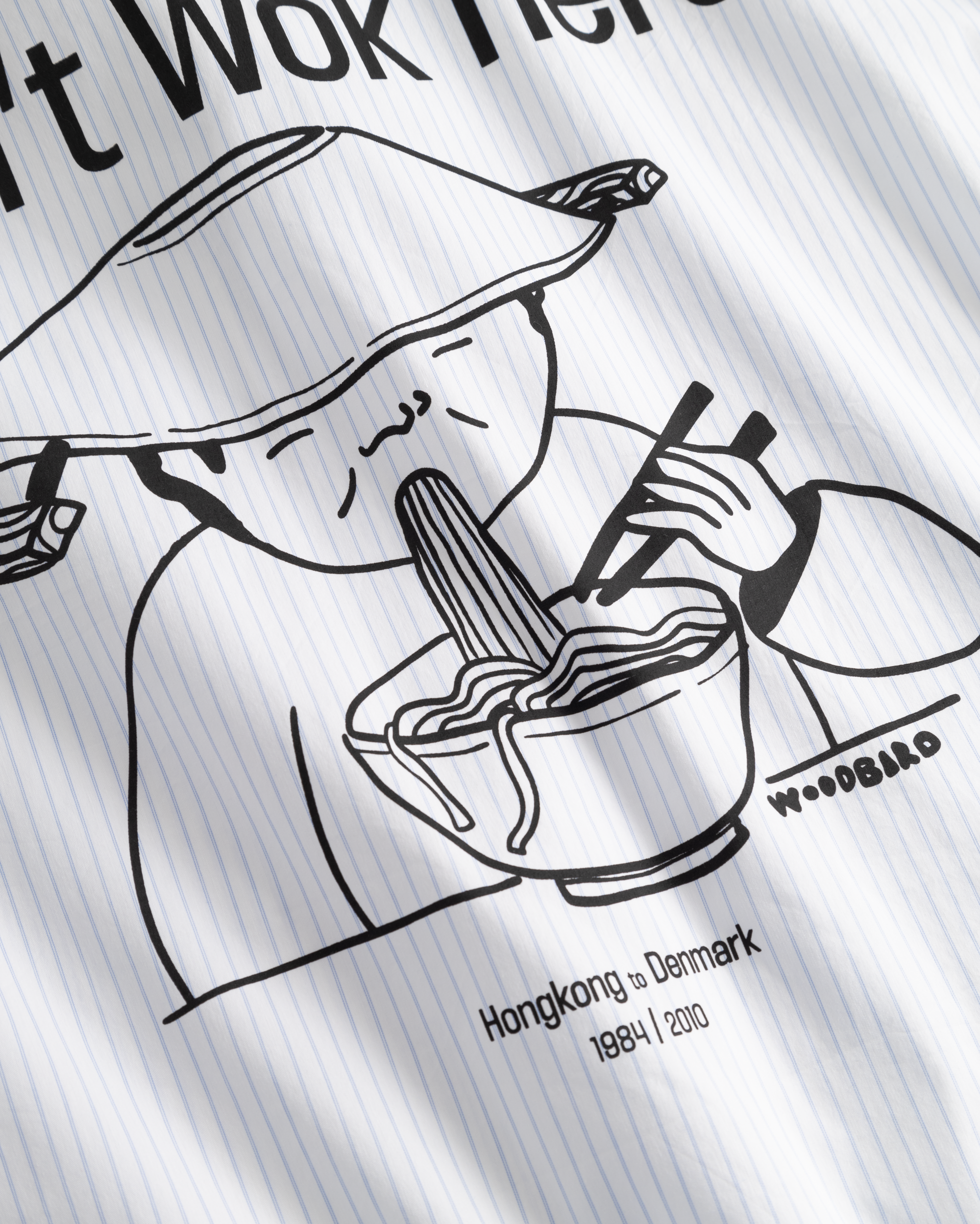 Woodbird WBWang Wok Shirt Shirts Light Blue