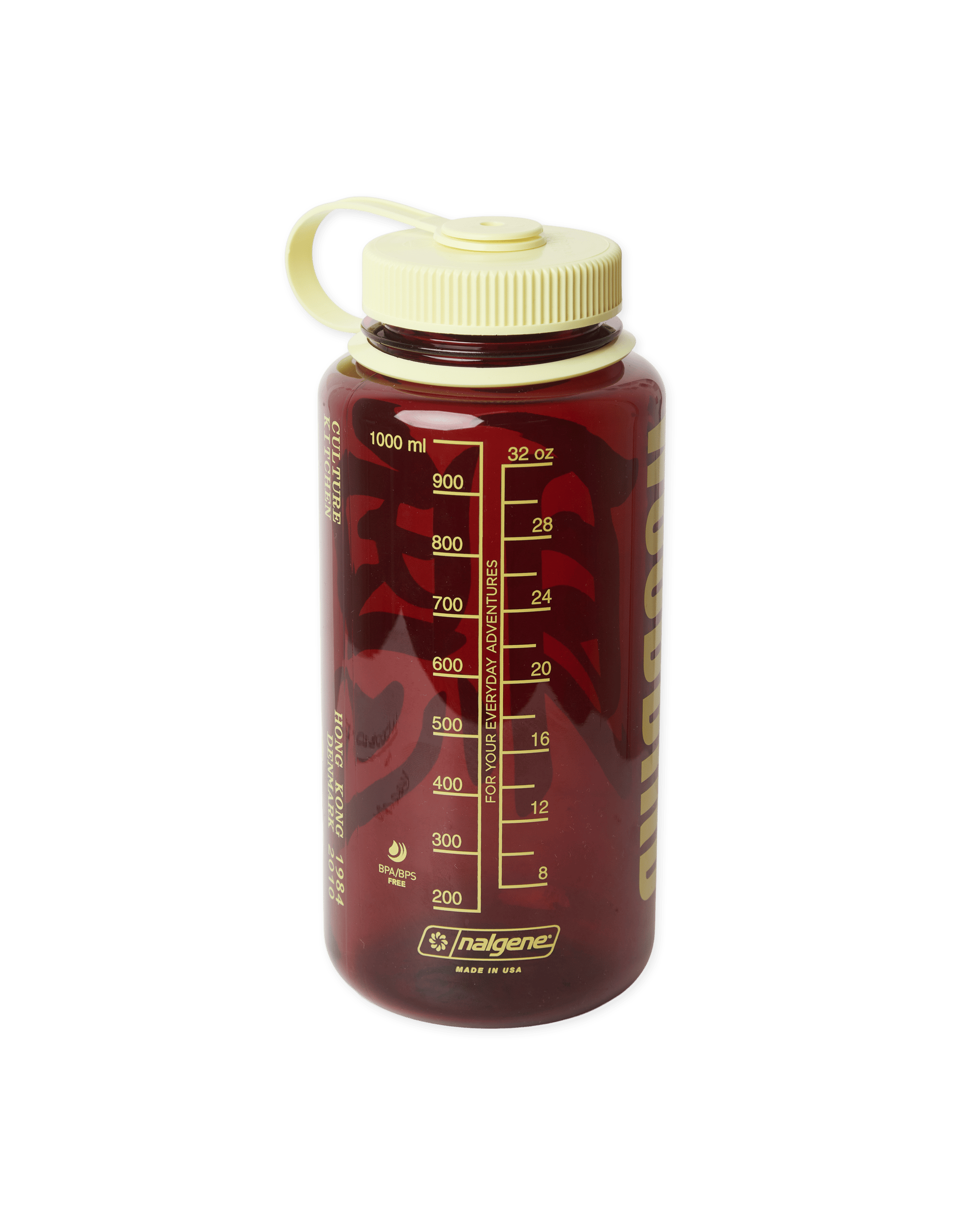 Woodbird WBWater1L Wide High Bottle Accessories Dark Red