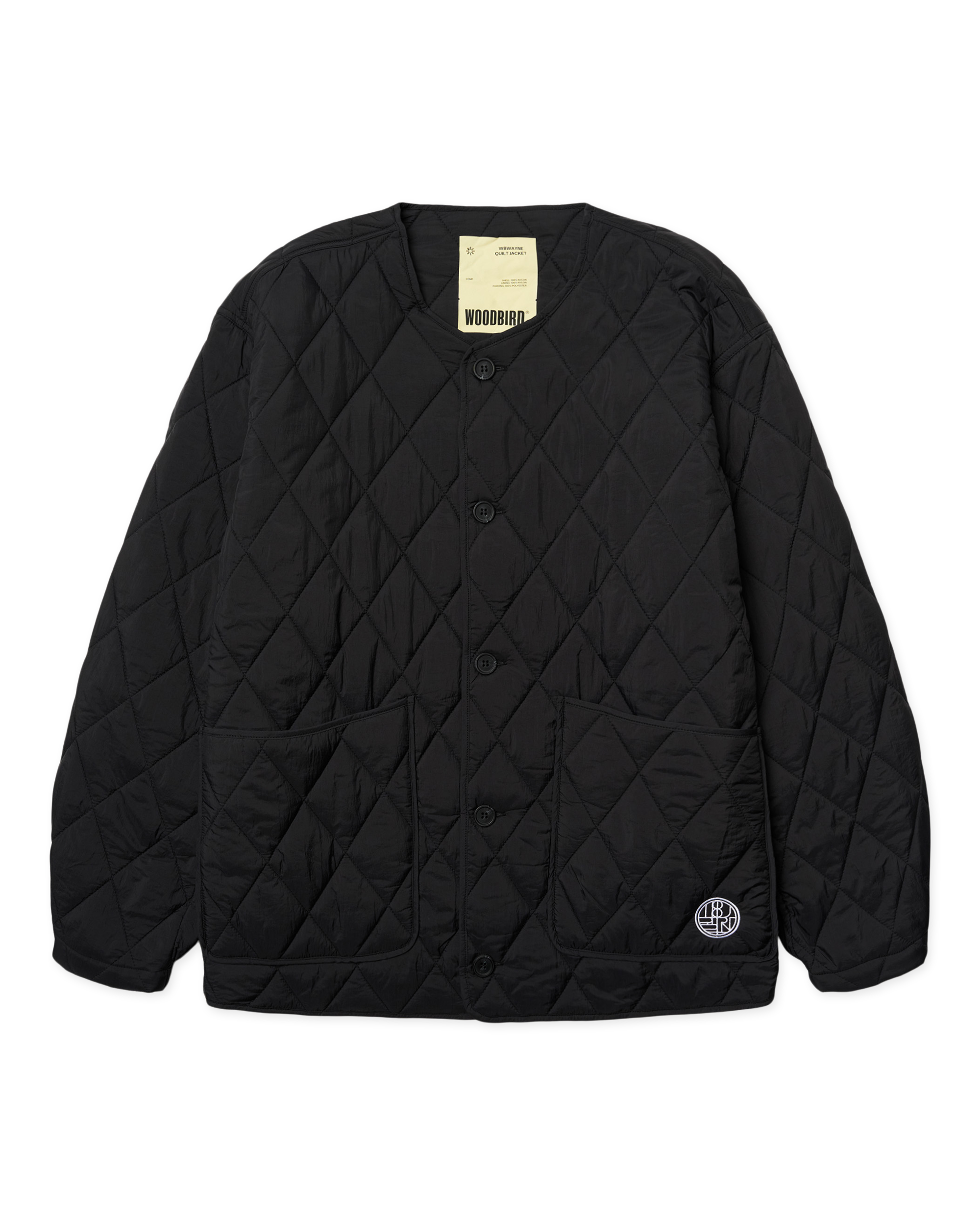 Woodbird WBWayne Quilt Jacket Outerwear Black