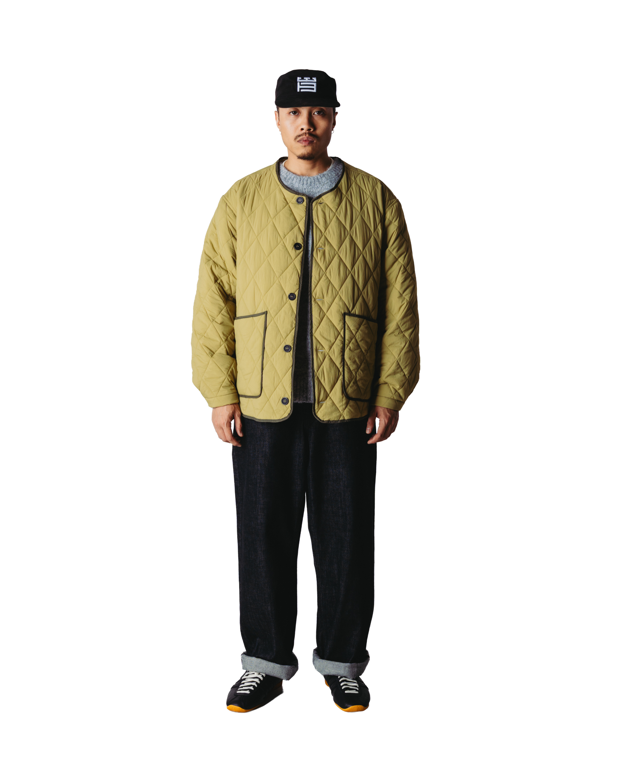 Woodbird WBWayne Quilt Jacket Outerwear Khaki