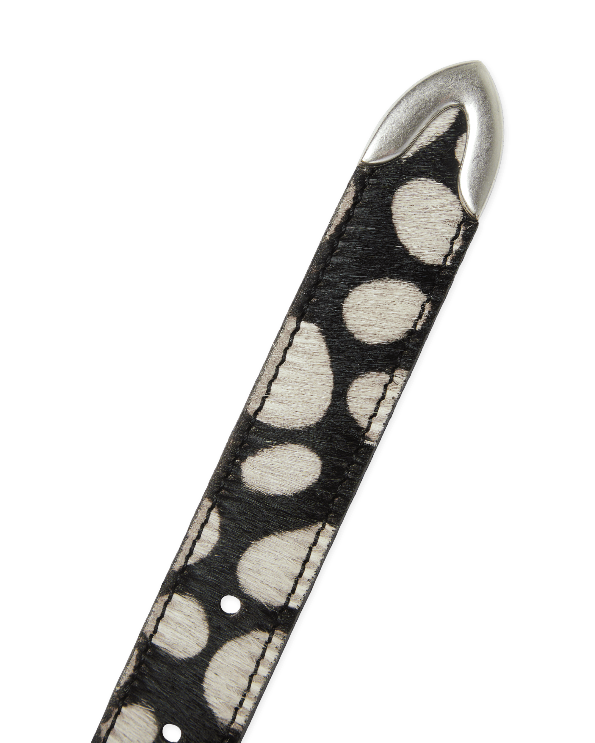 Woodbird WBWest Dalmation Belt Accessories Washed Black