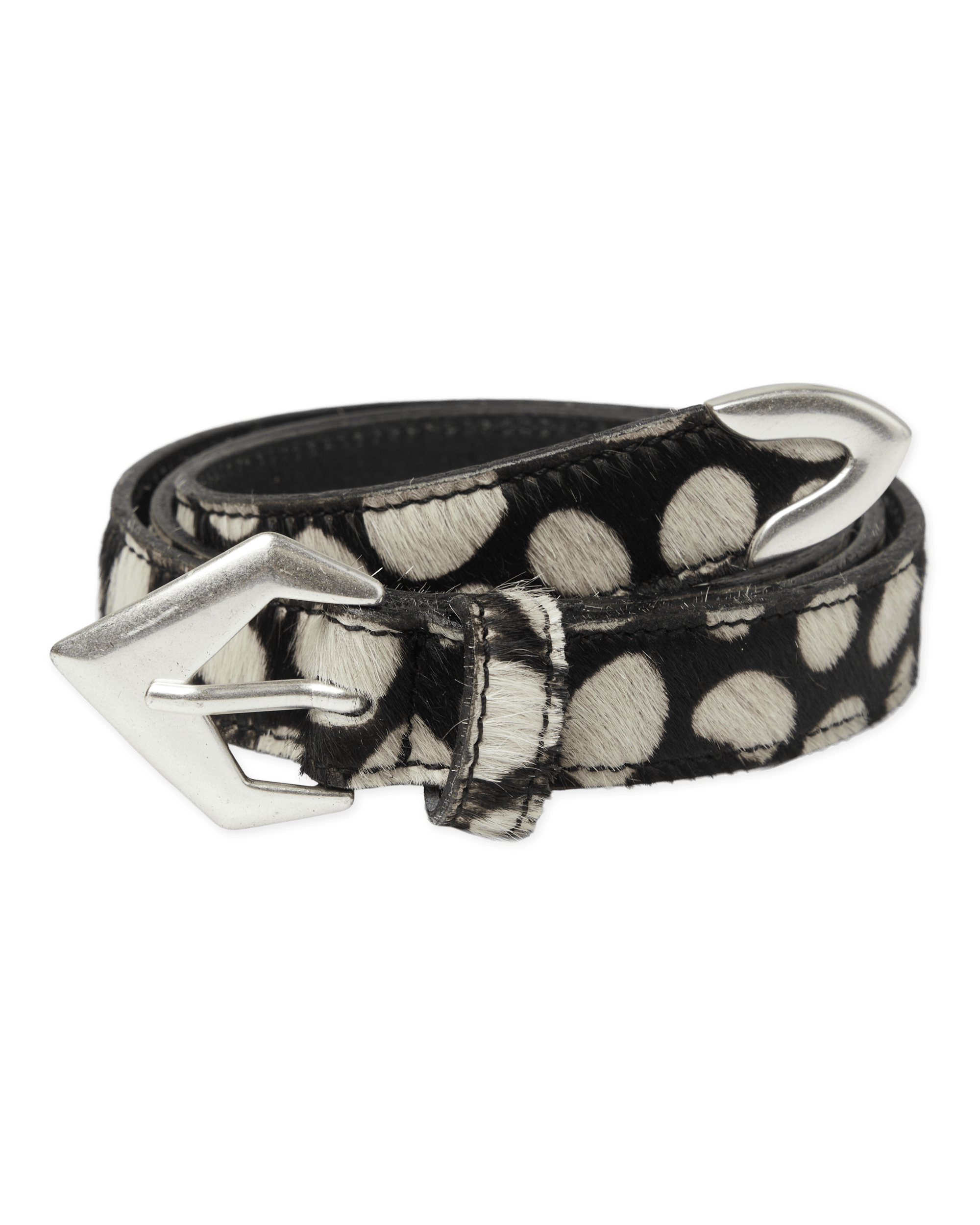 Woodbird WBWest Dalmation Belt Accessories Washed Black