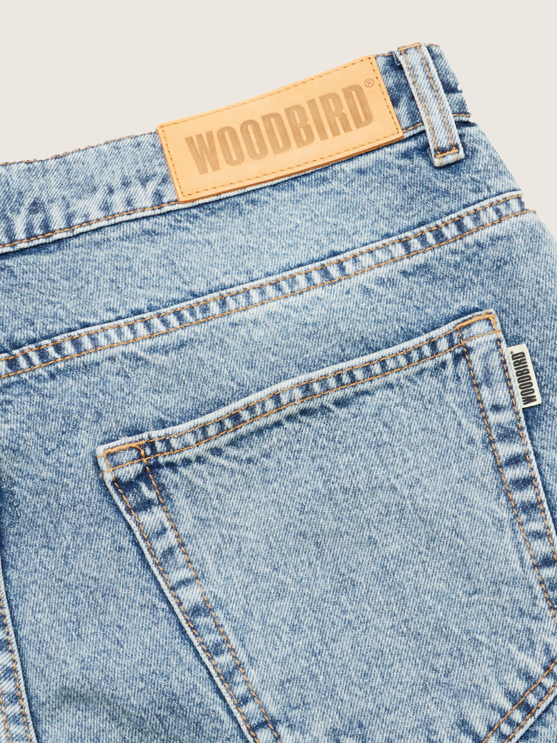 Woodbird WBWik Vectorblue Jeans Jeans Mid Blue