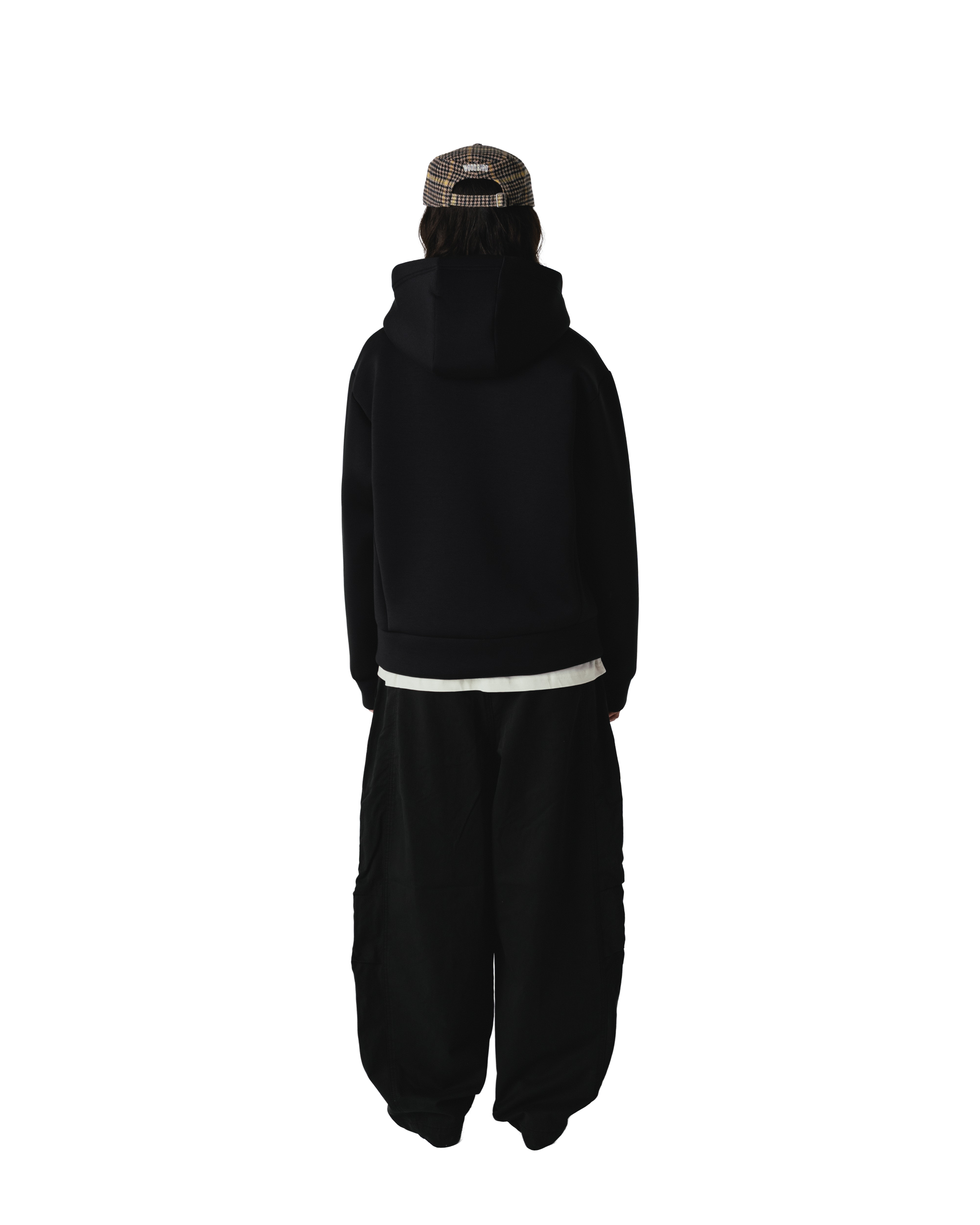 Woodbird Female WBWuji Scuba Zip Hoodie Sweats Black