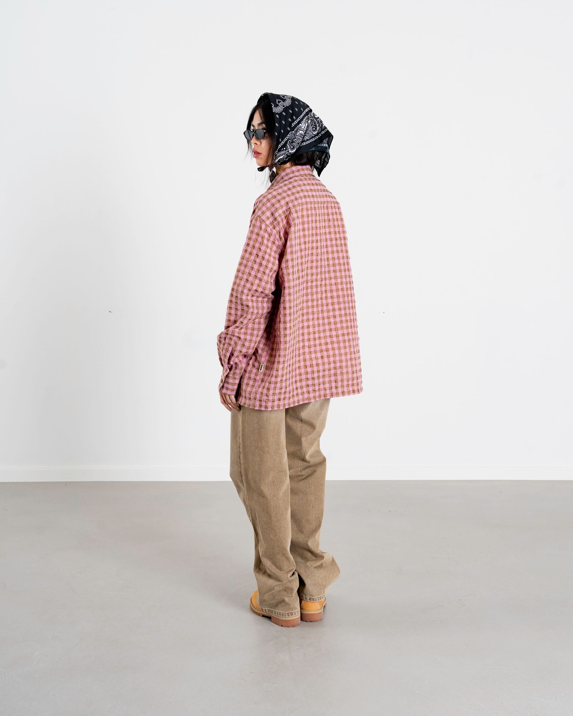 Woodbird Female WBWun Check Shirt Shirts Pink