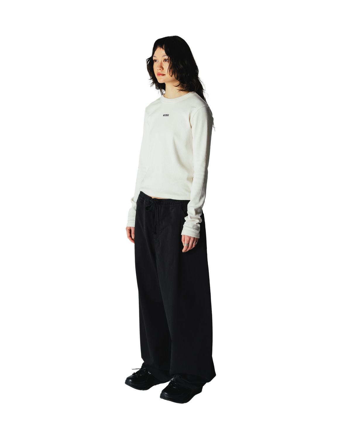 Woodbird Female WBXao LS Base Tee T-Shirts Off White