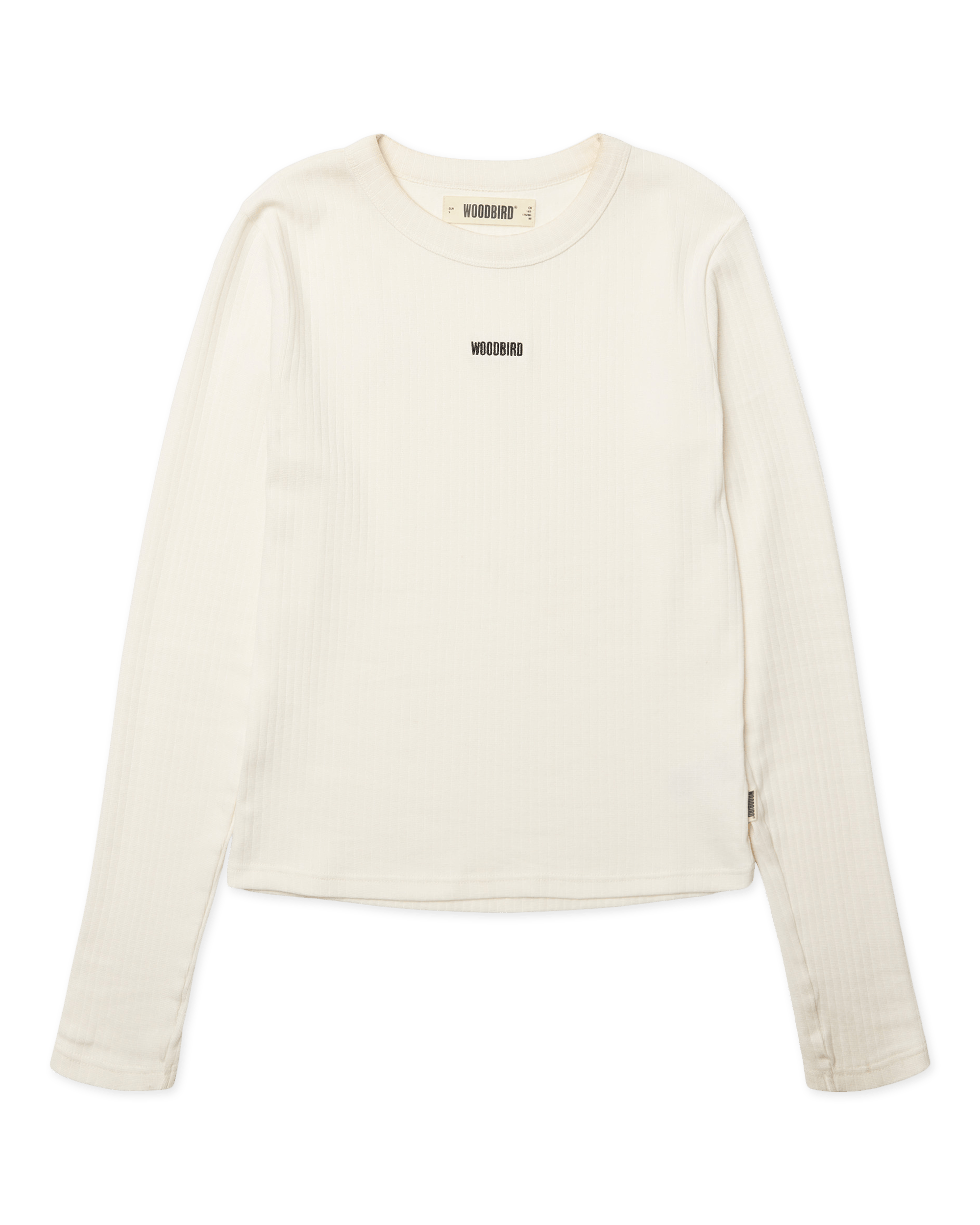 Woodbird Female WBXao LS Base Tee T-Shirts Off White
