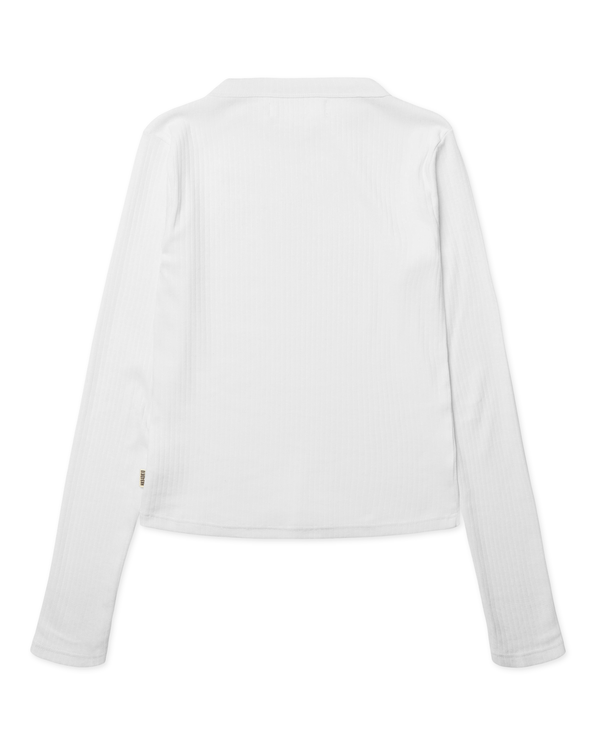 Woodbird Female WBXao LS Base Tee T-Shirts White