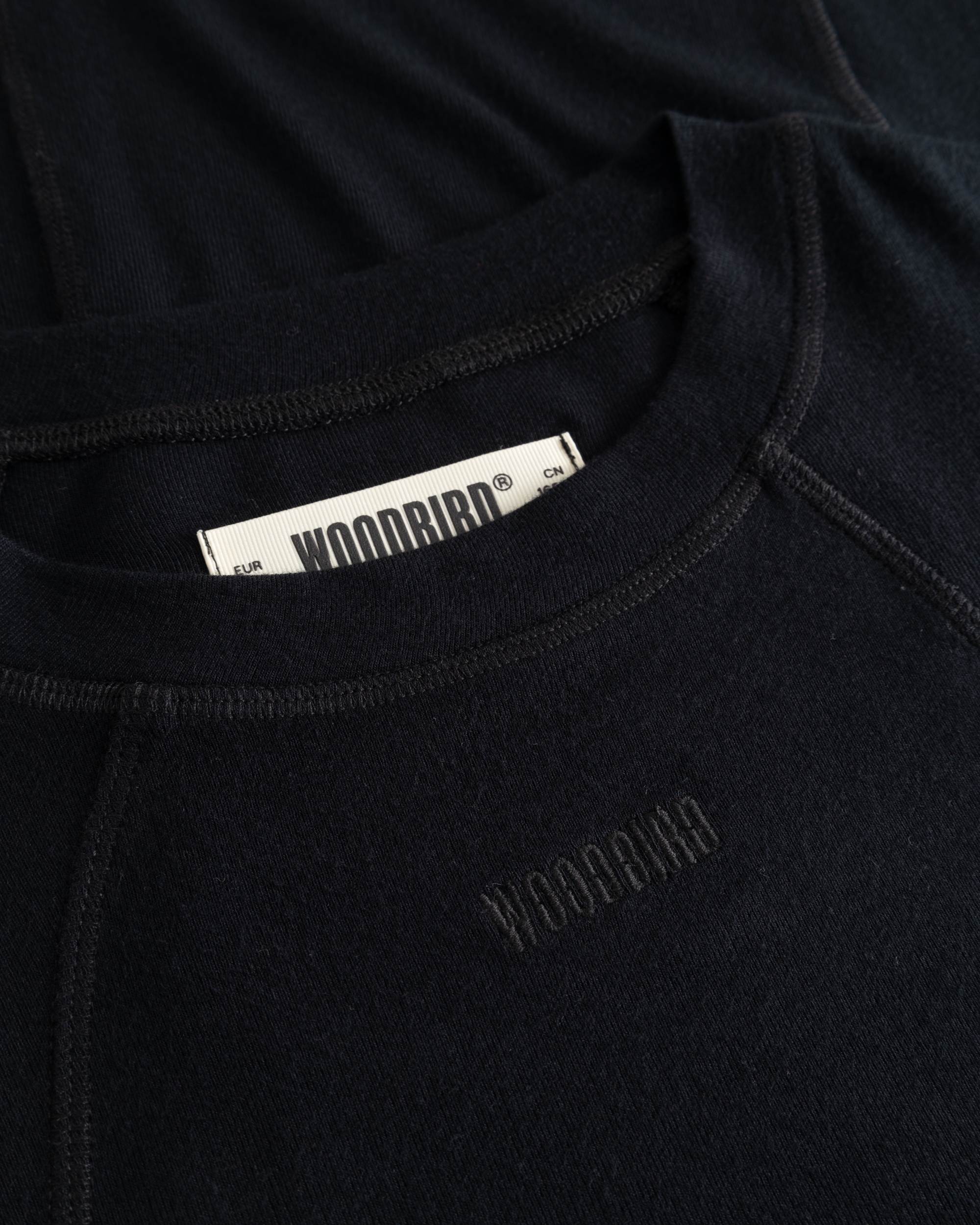 Woodbird Female WBXao L/S Tee T-Shirts Black