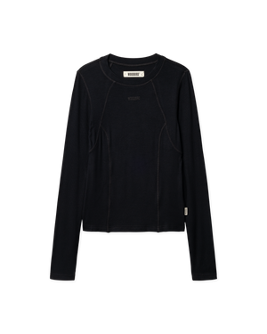 Woodbird Female WBXao L/S Tee T-Shirts Black