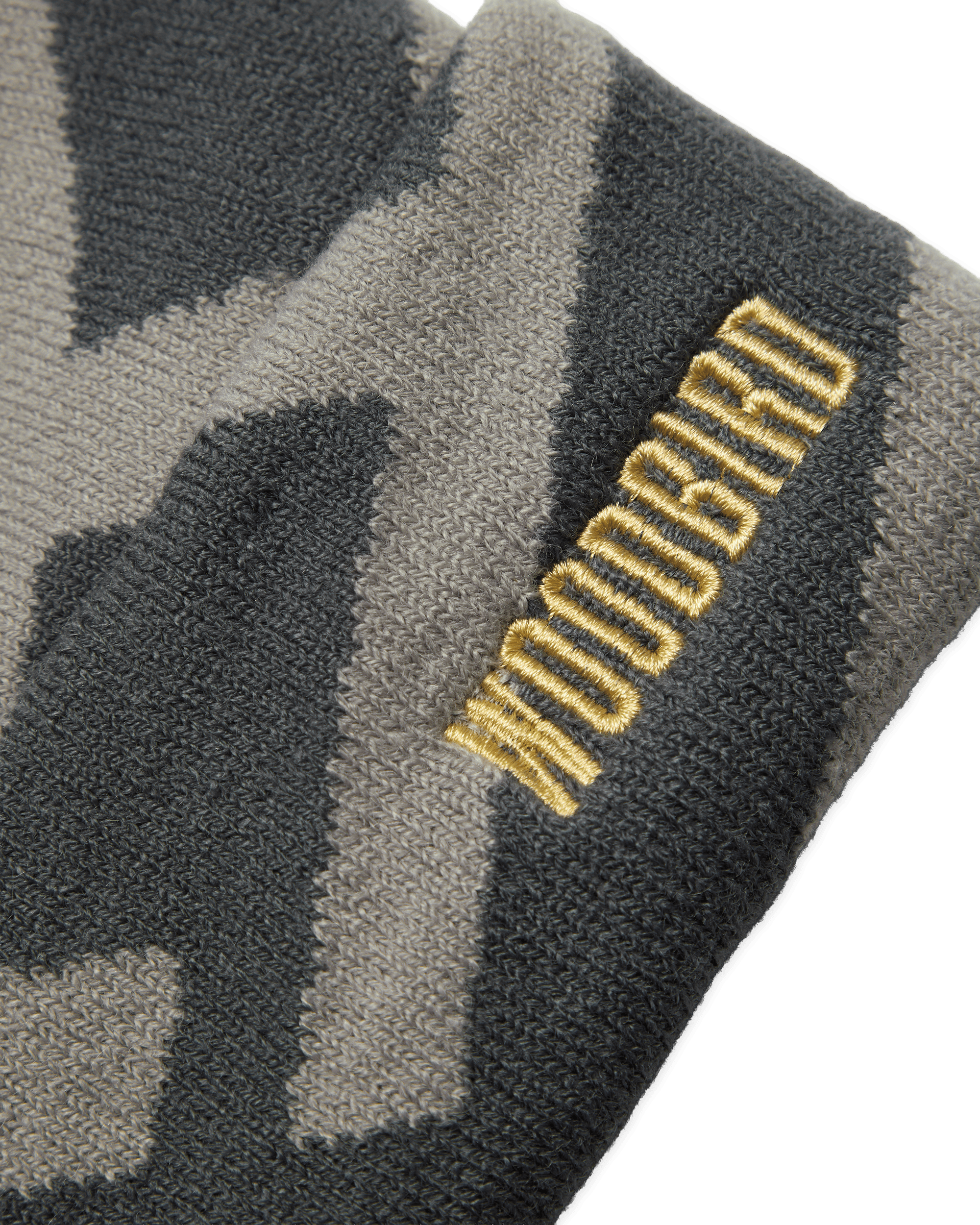 Woodbird WBYan Fold JQ Art Beanie Accessories Slate Blue-Grey