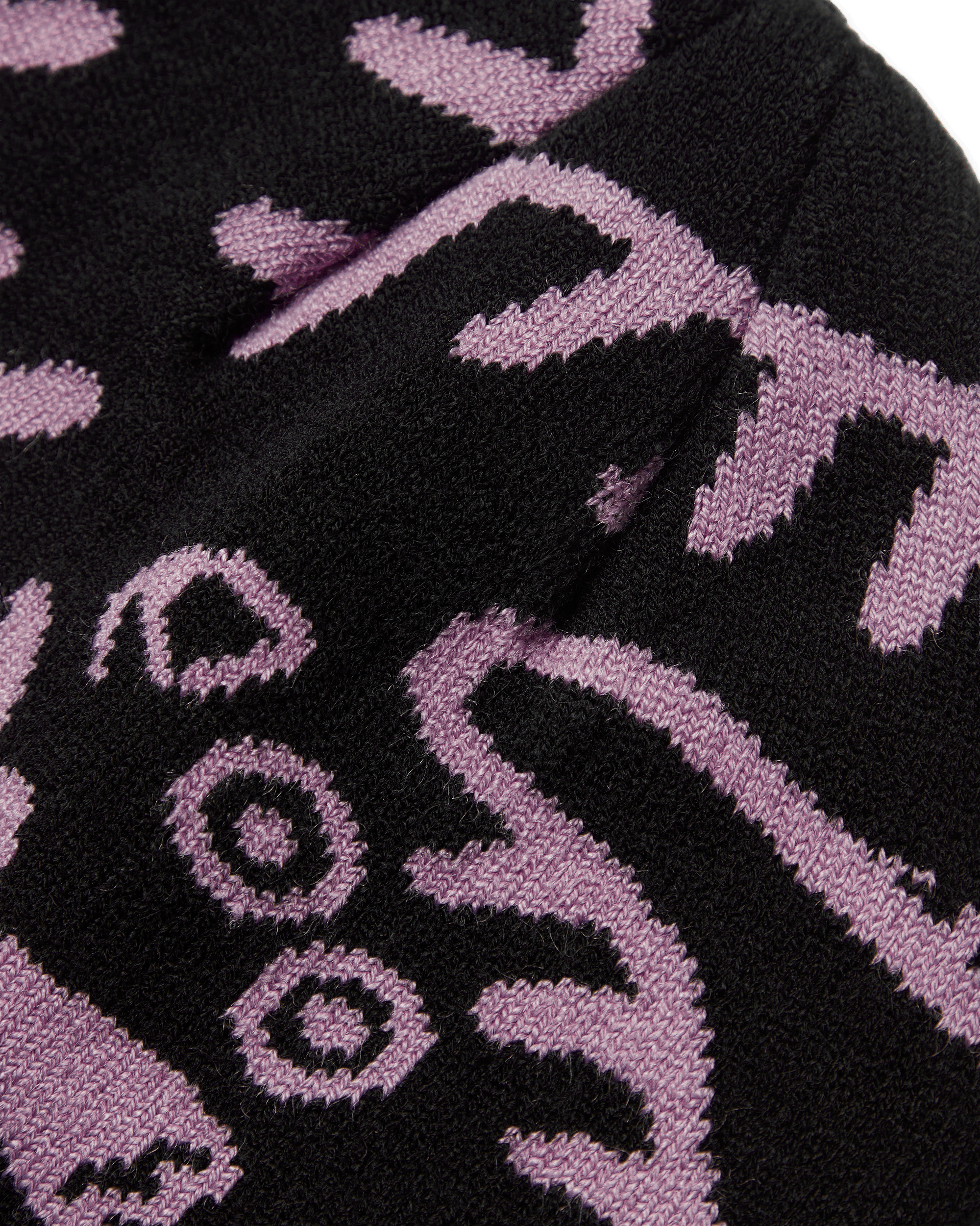 Woodbird WBYan JQ Art Beanie Accessories Black-Violet