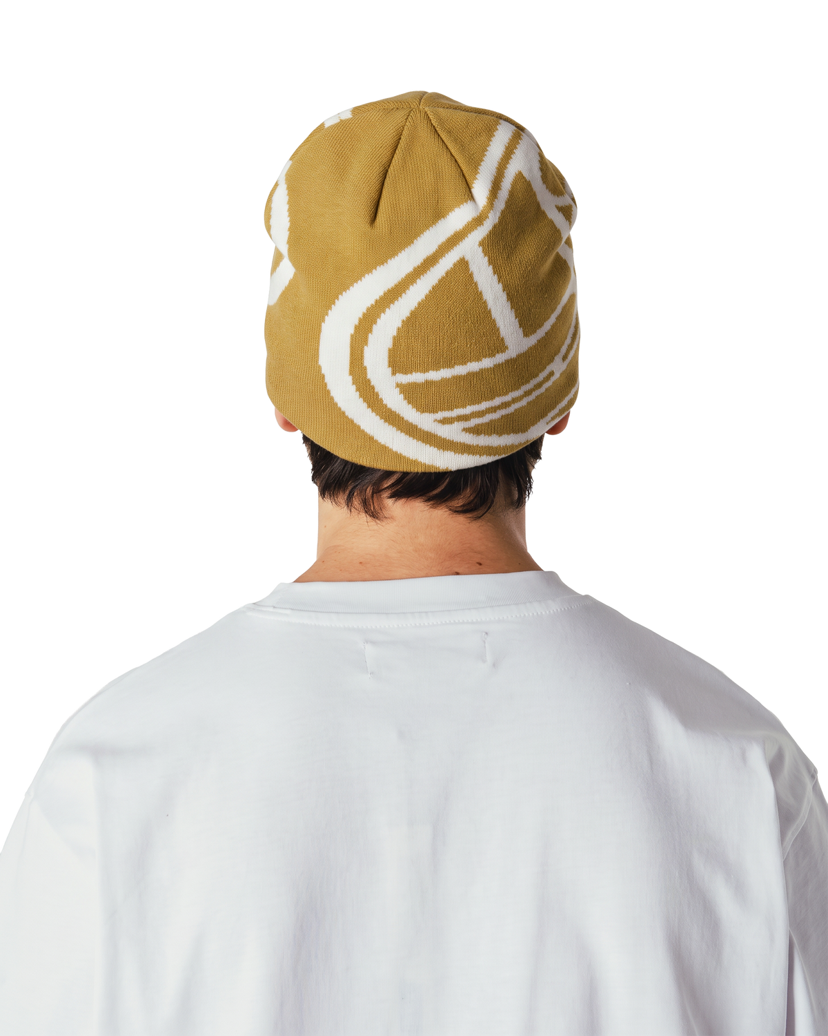 Woodbird WBYan JQ Art Beanie Accessories Honey-Off White