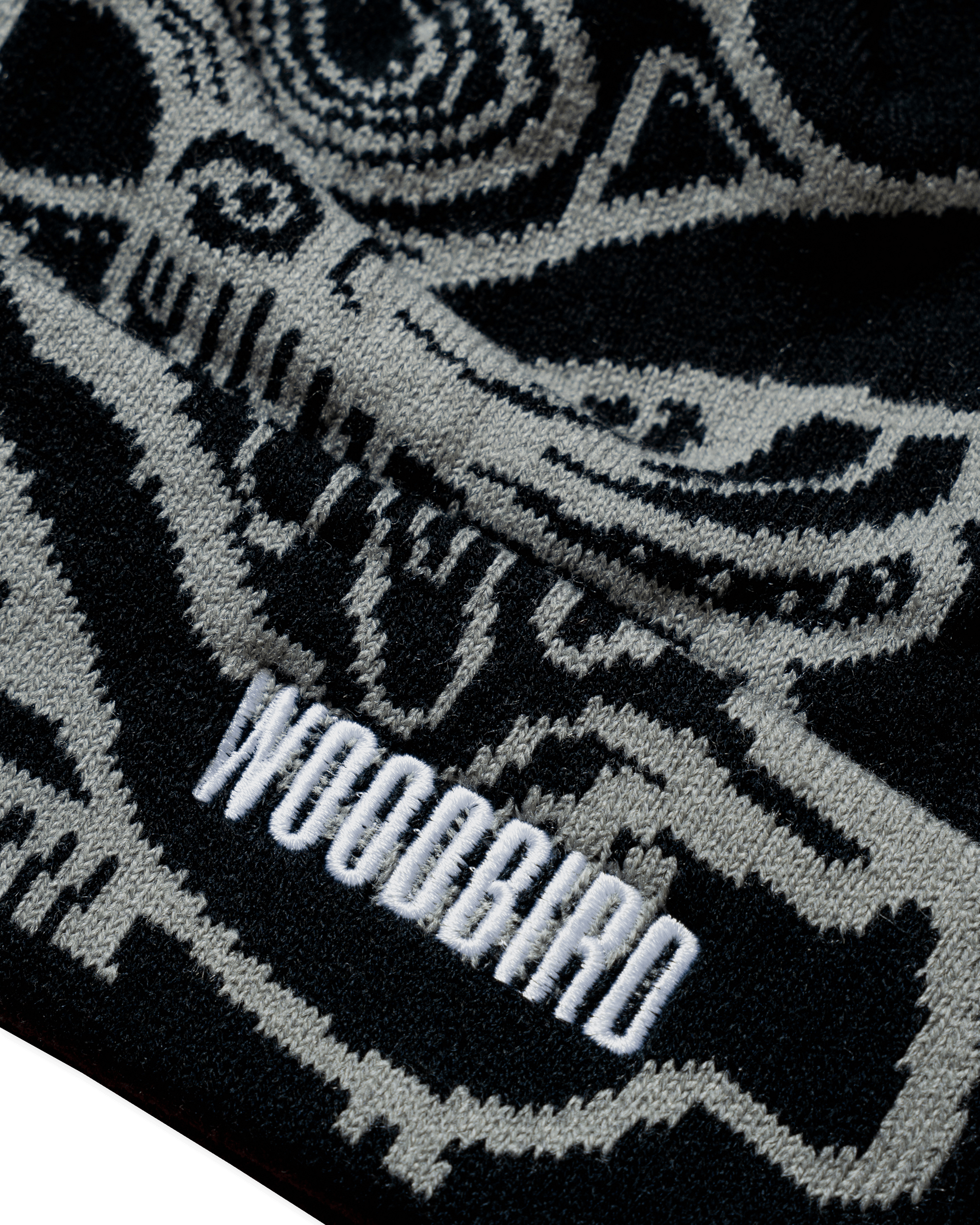 Woodbird WBYan Lion JQ Fold Beanie Accessories Black-Grey