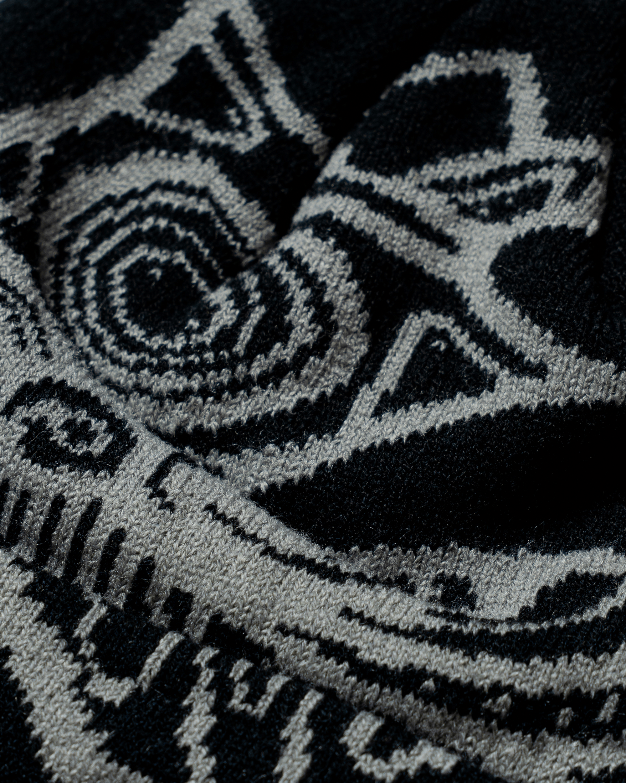 Woodbird WBYan Lion JQ Fold Beanie Accessories Black-Grey
