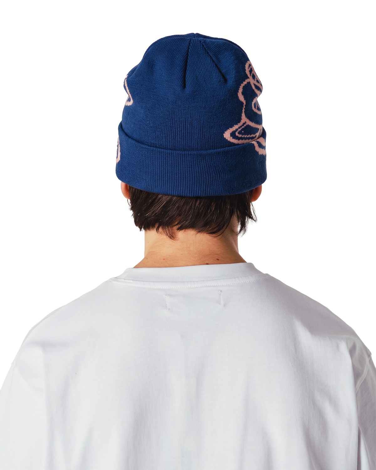Woodbird WBYan Lion JQ Fold Beanie Accessories Blue-Pink