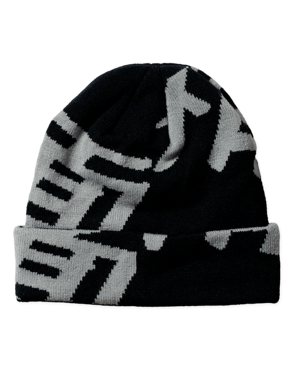 Woodbird WBYan Sumo JQ Fold Beanie Accessories Black-Grey