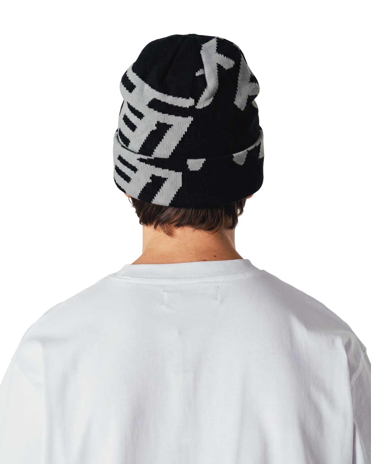 Woodbird WBYan Sumo JQ Fold Beanie Accessories Black-Grey