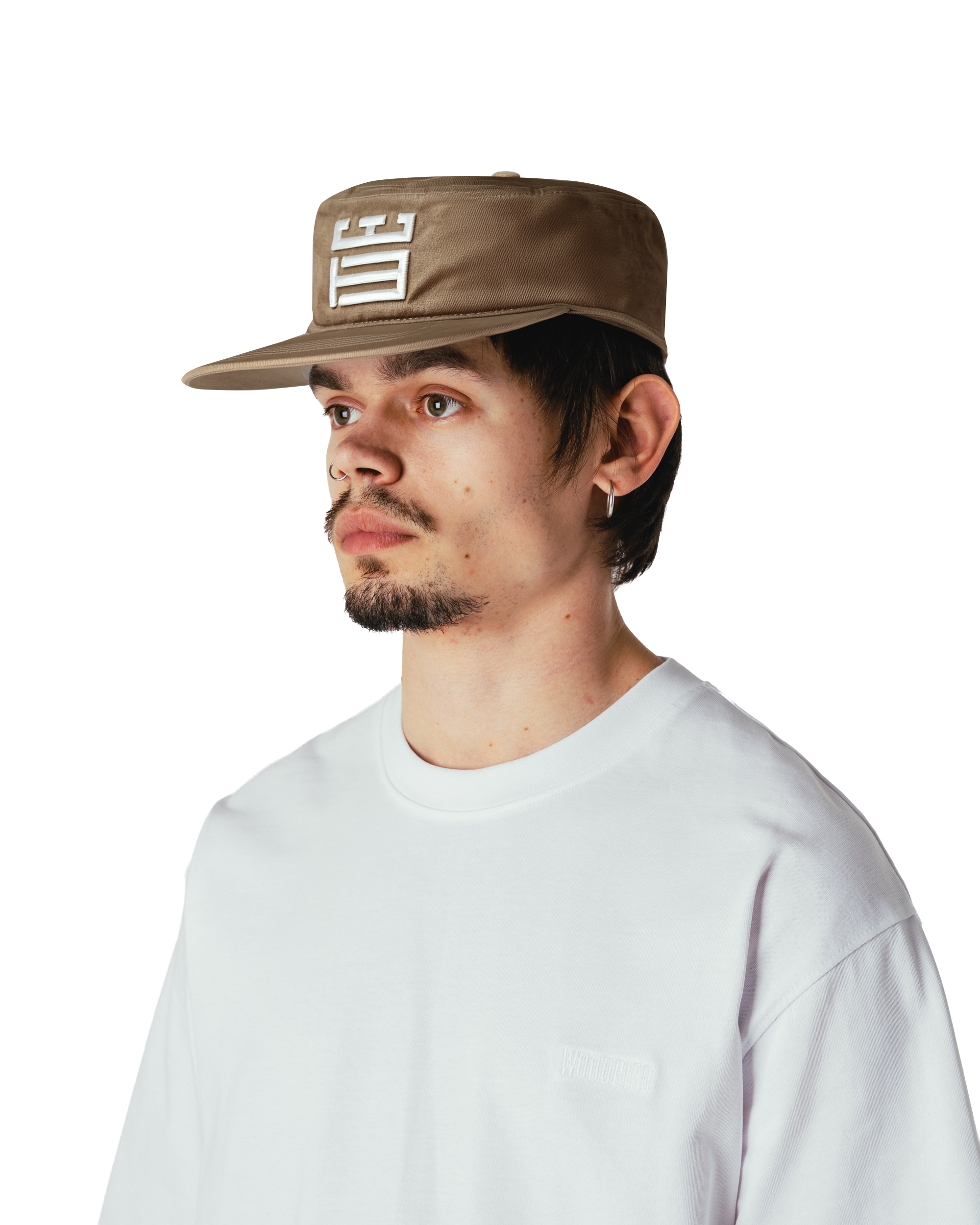 Woodbird WBYin Pillbox Cap Accessories Brown