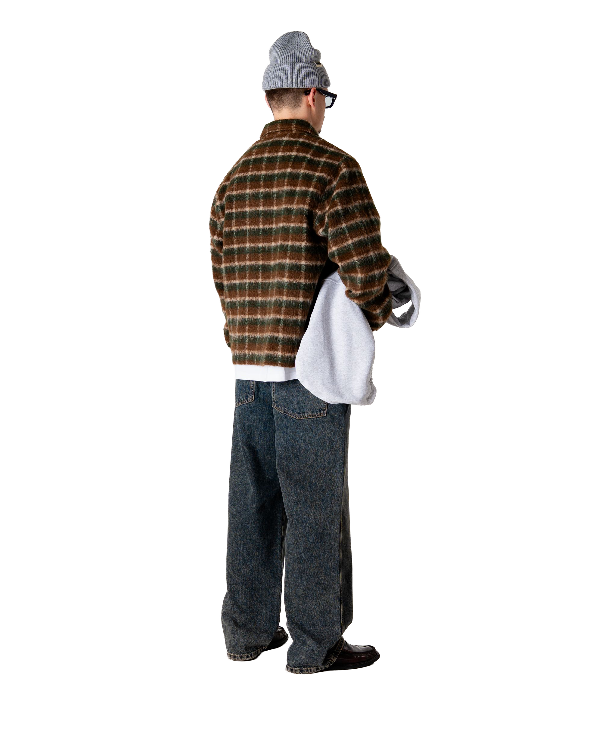 Woodbird WBYouth Fuzzy Jacket Jackets Dark Green