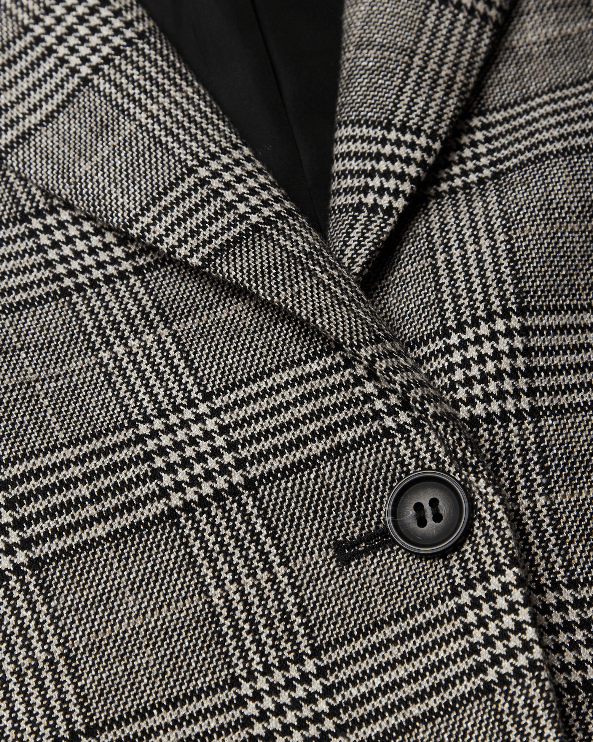 Woodbird Female WBYun Check Blazer Jackets Black-Grey