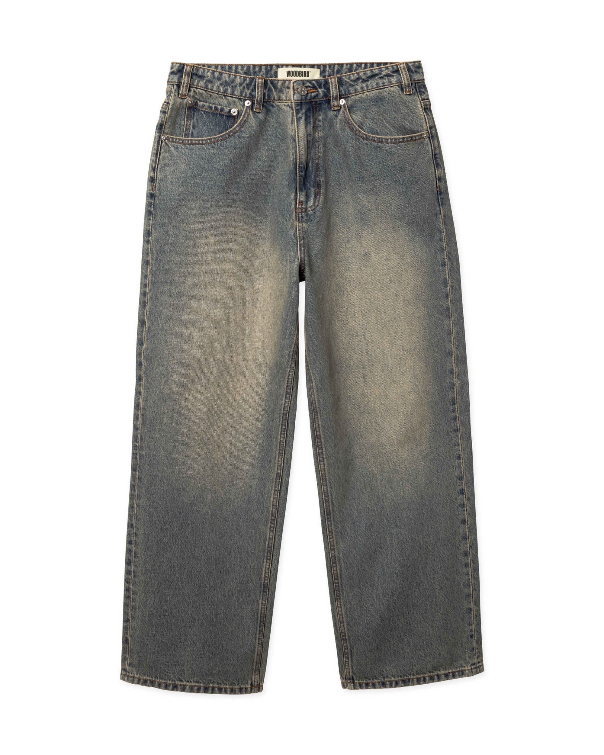 Woodbird WBYuto Aged Jeans Jeans Dark Blue