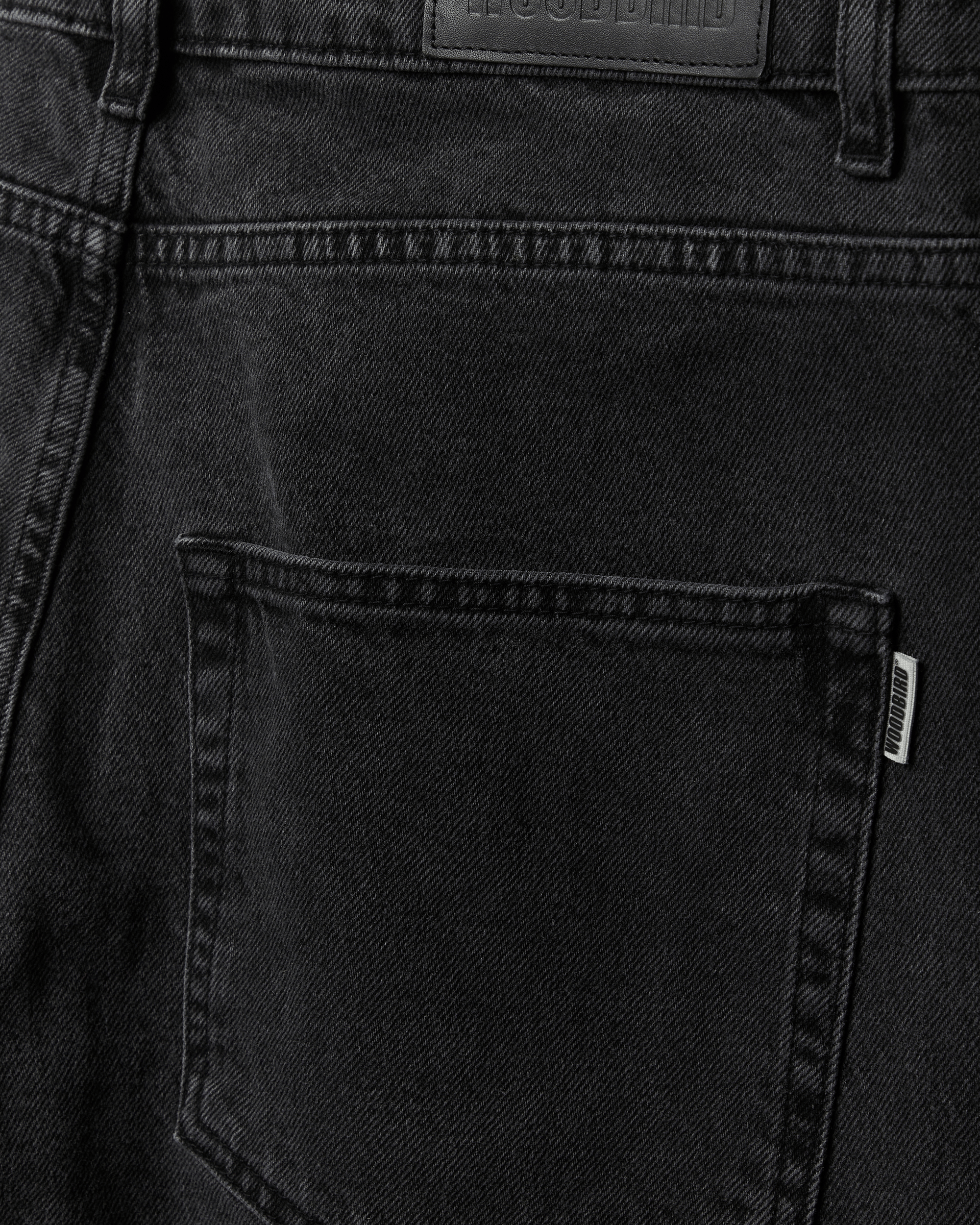 Woodbird WBYuto Crow Jeans Jeans Black Vintage
