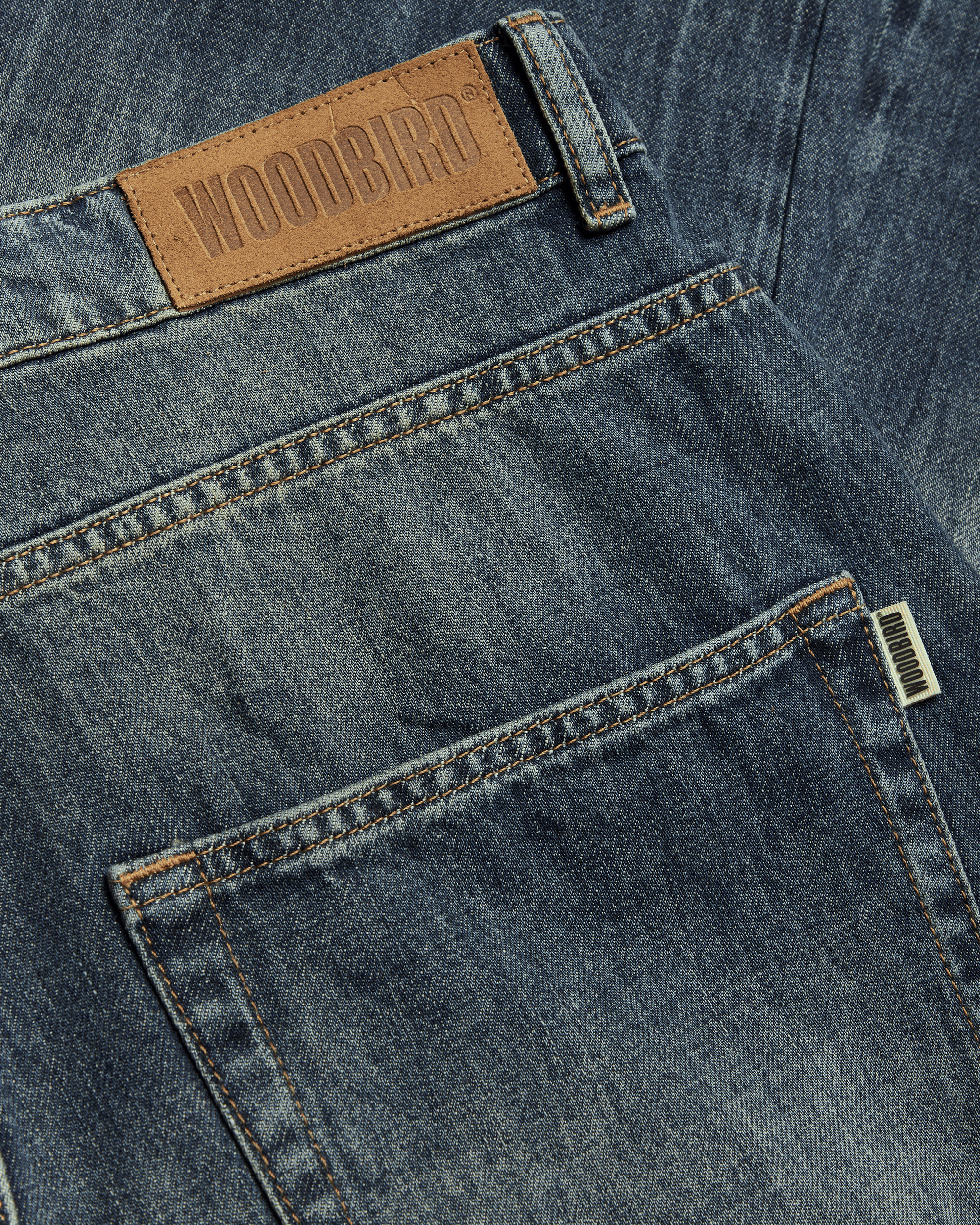 Woodbird WBYuto Freeze Jeans Jeans Washed Mid Blue