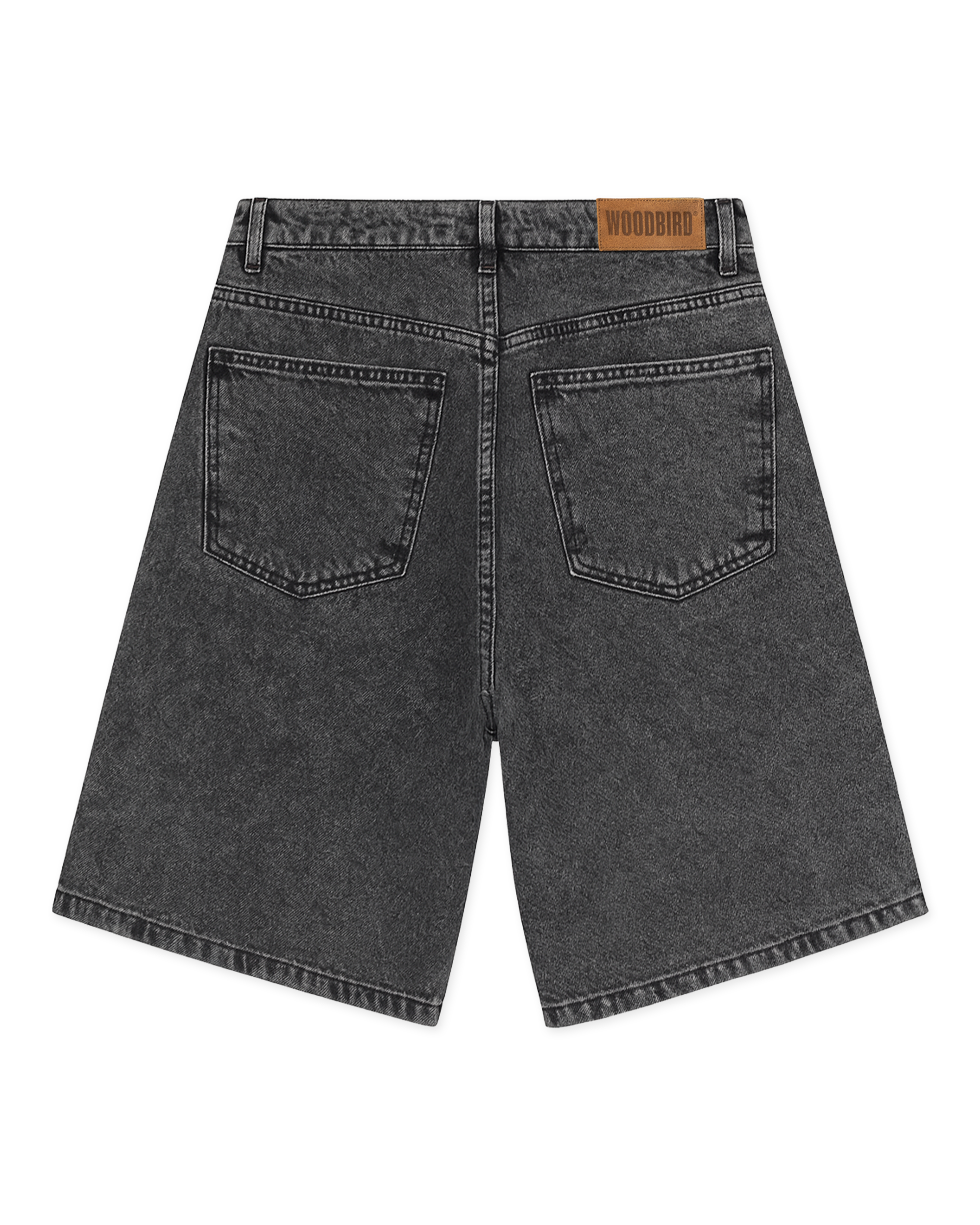 Woodbird WBYuto Thunblack Shorts Shorts Dark Grey