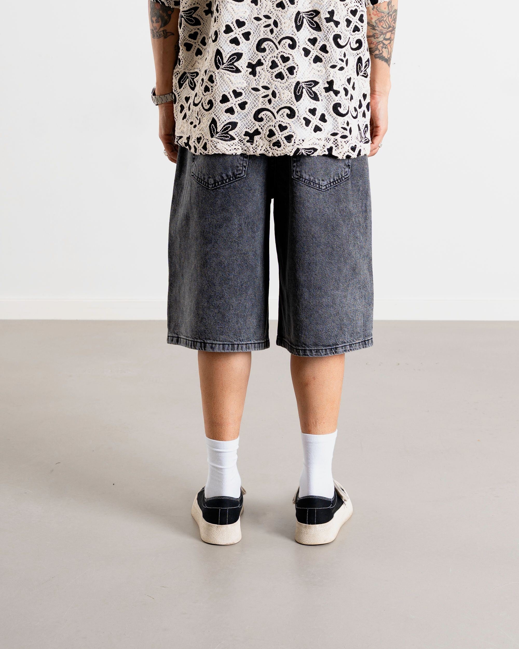 Woodbird WBYuto Thunblack Shorts Shorts Dark Grey