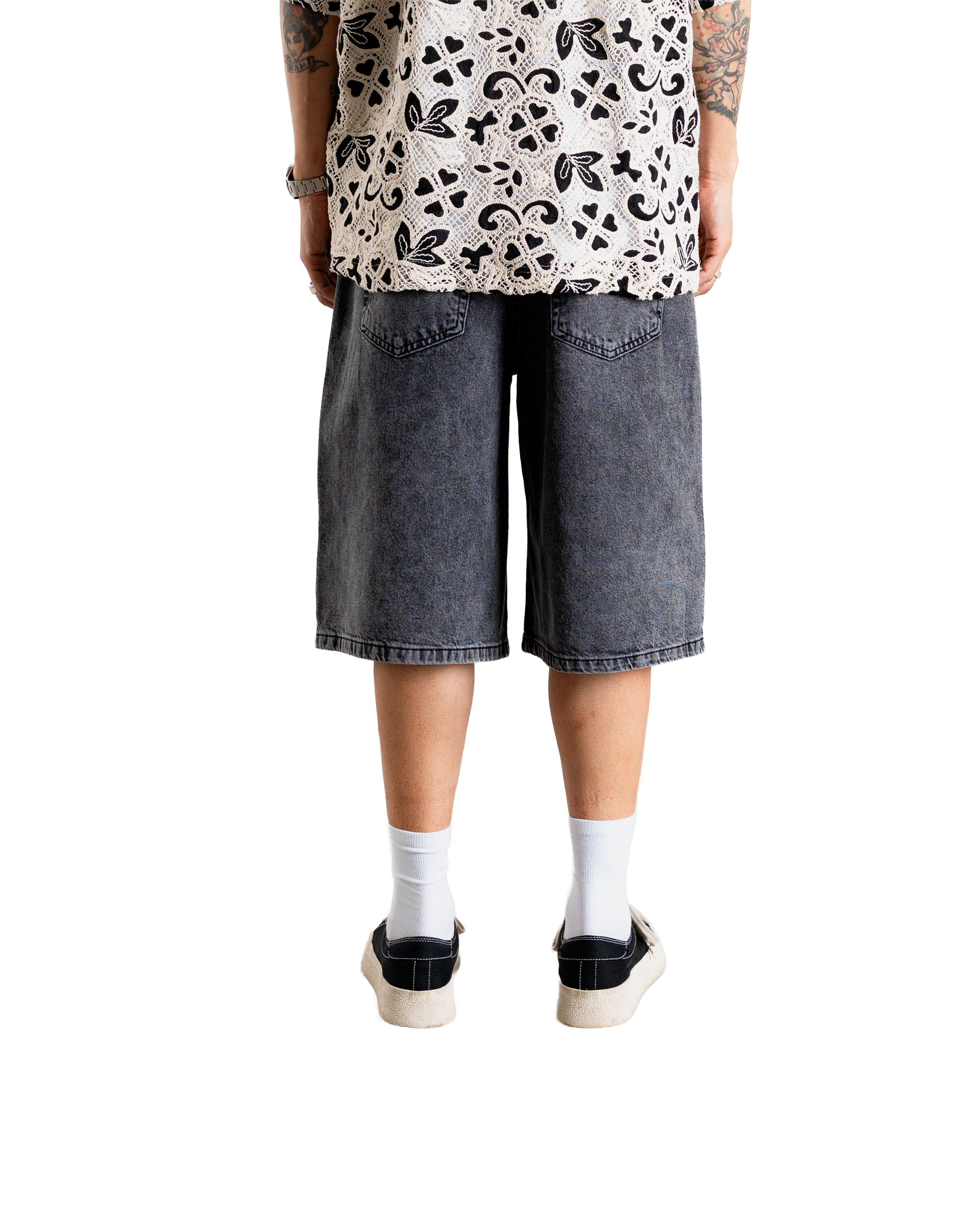 Woodbird WBYuto Thunblack Shorts Shorts Dark Grey