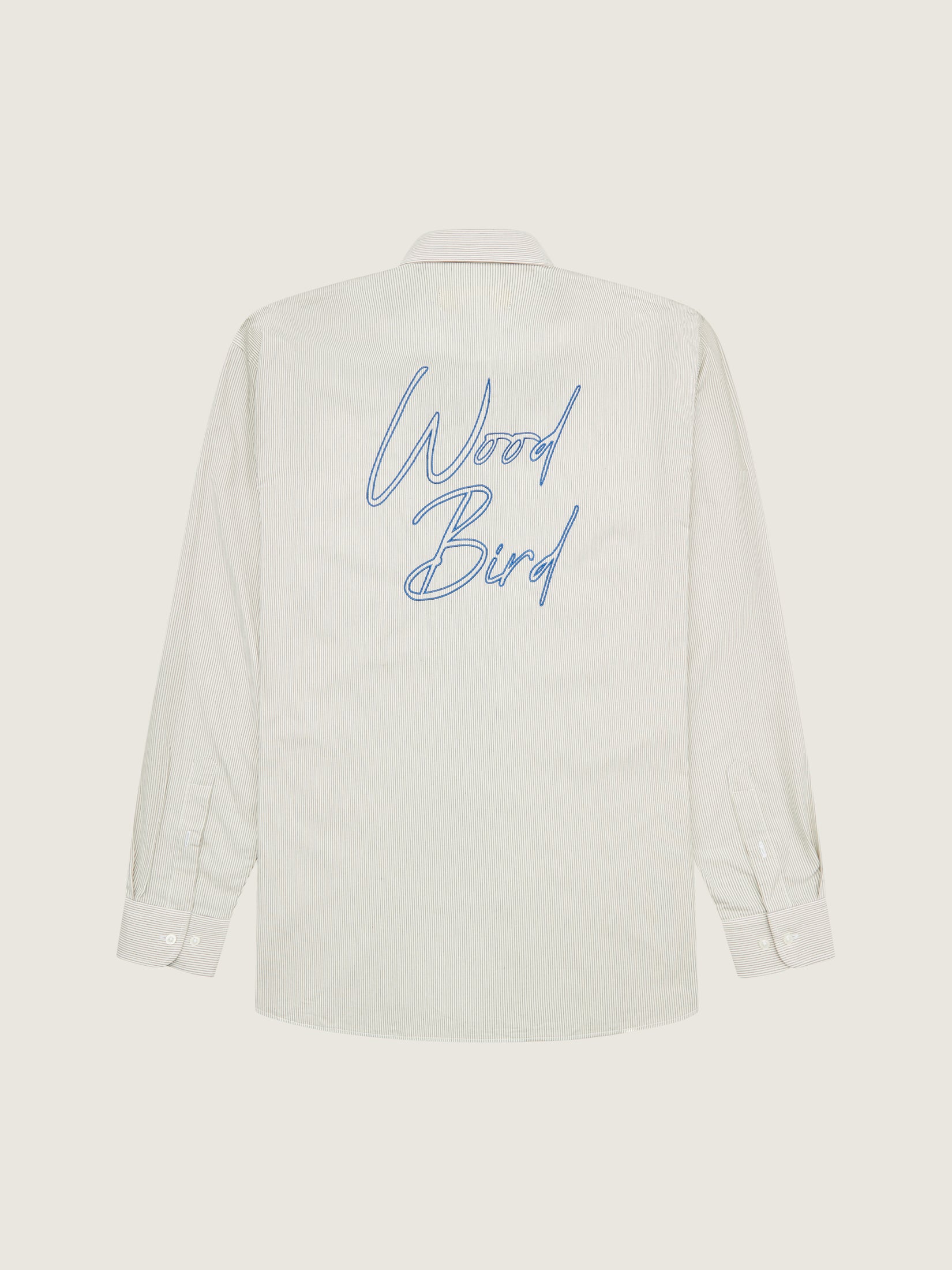 Woodbird WBYuzo Italics Shirt Shirts Off White