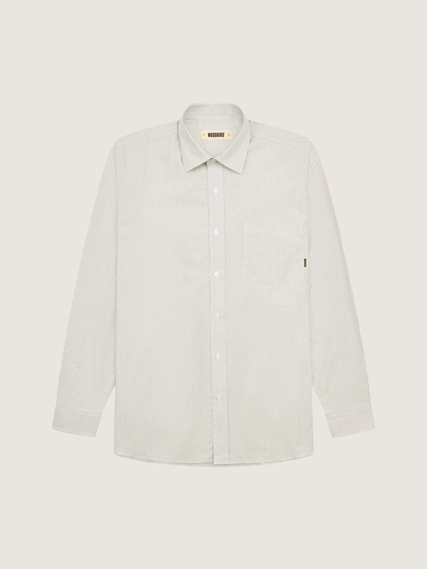 Woodbird WBYuzo Italics Shirt Shirts Off White